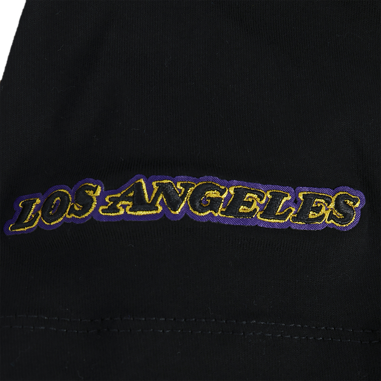 Pro Standard Lakers Patch T-Shirt Image 7 of 7. Tap to open photo gallery.