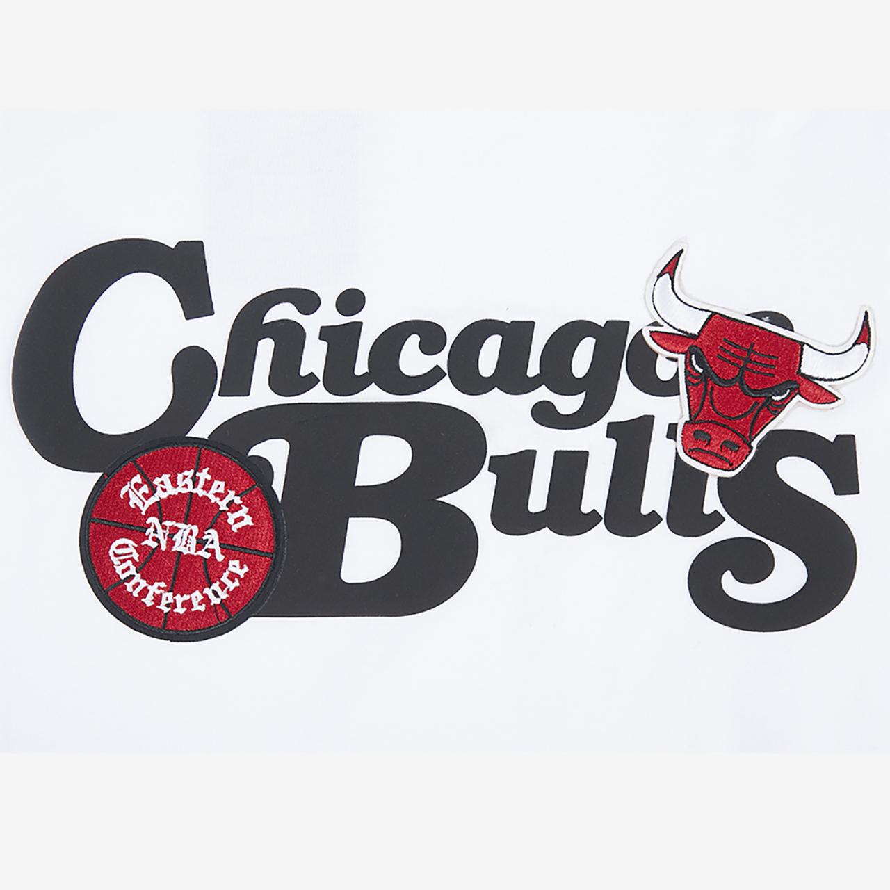 Pro Standard Bulls Script T-Shirt Image 5 of 5. Tap to open photo gallery.