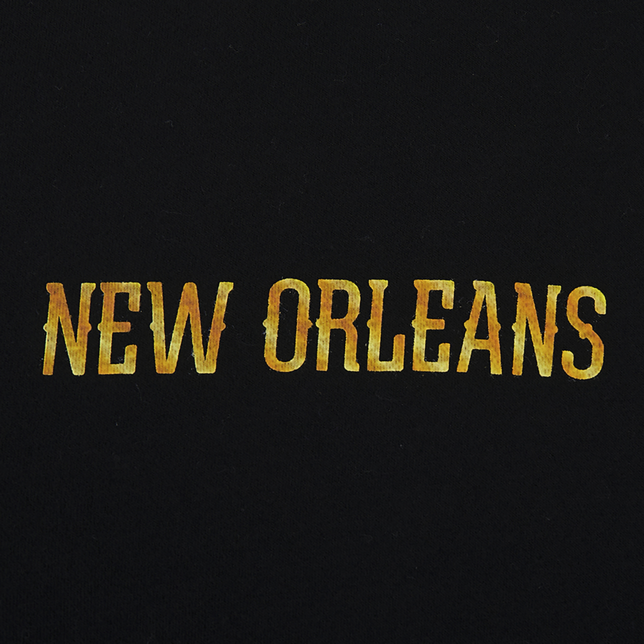 Pro Standard Pelicans Gold Hoops Pro Full-Zip Hoodie Image 7 of 7. Tap to open photo gallery.