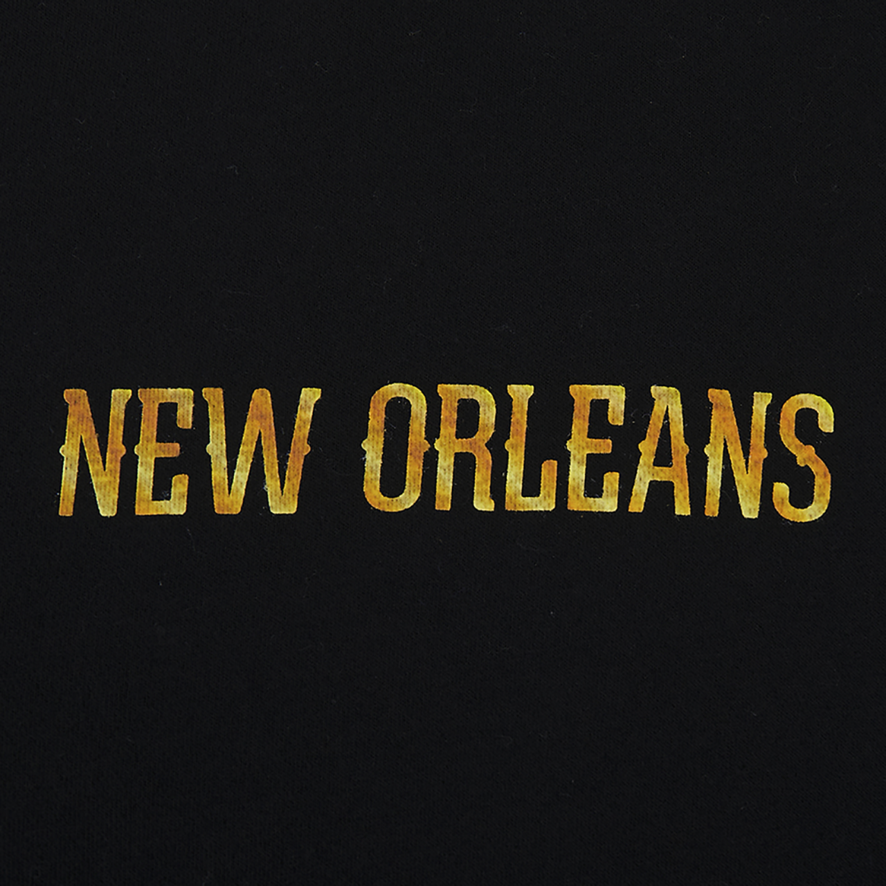 Pro Standard Pelicans Gold Hoops Pro Full-Zip Hoodie Image 7 of 7. Tap to open photo gallery.
