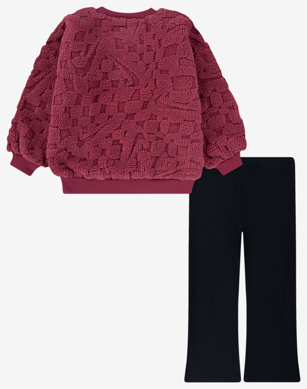 Nike Cozy Flare Leg Pants Set Image 2 of 4. Tap to open photo gallery.