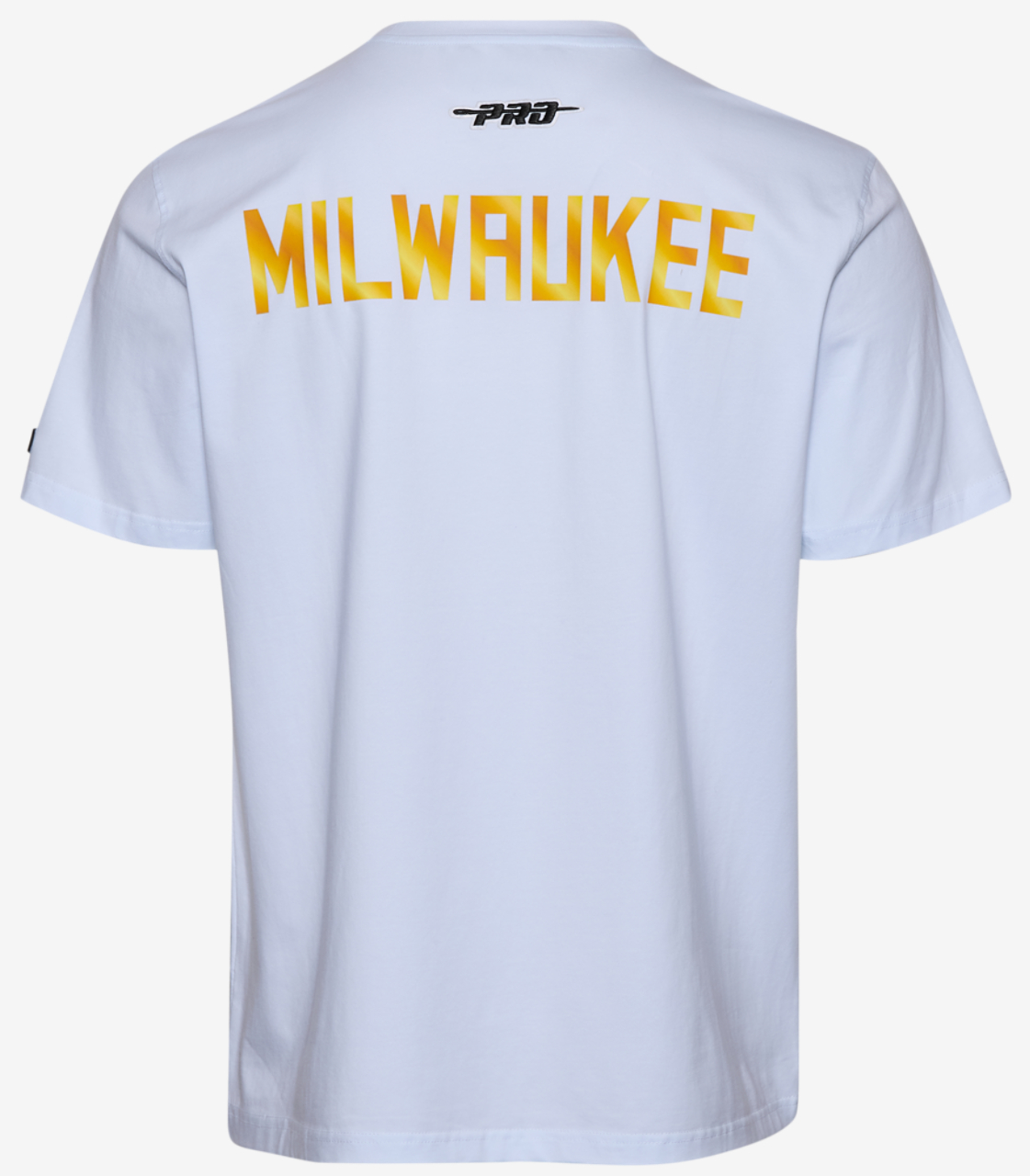 Pro Standard Bucks Gold Hoops Short Sleeve Flex T-Shirt Image 2 of 3. Tap to open photo gallery.
