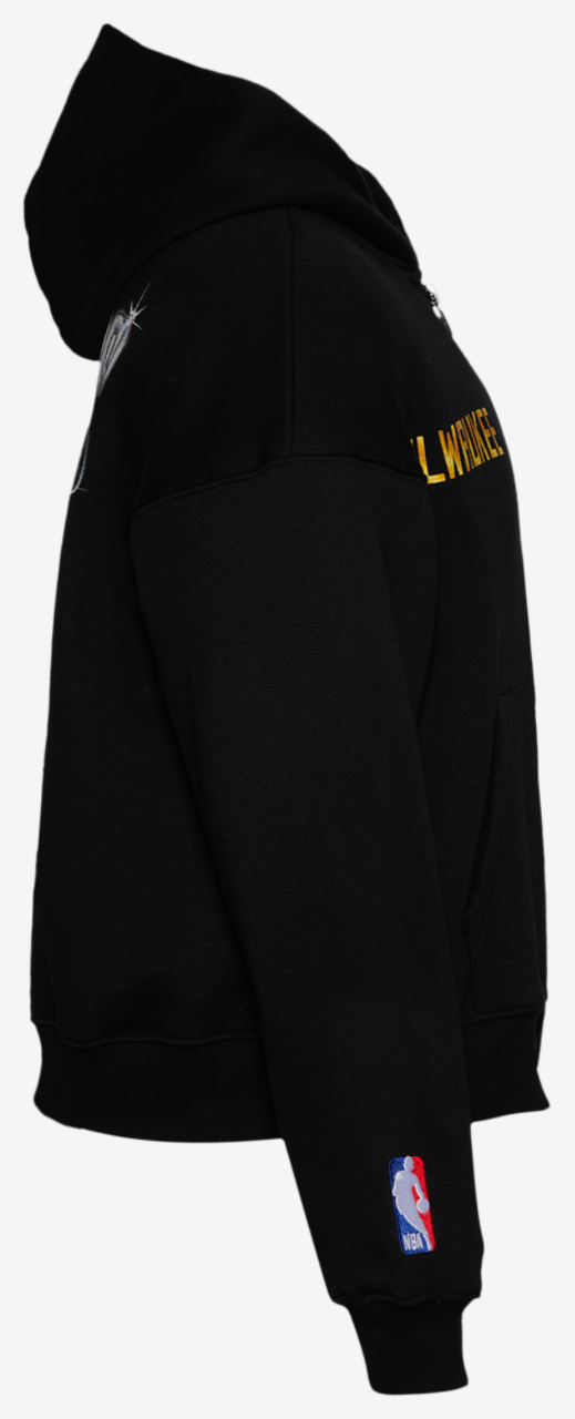 Pro Standard Bucks Gold Hoops Pro Full-Zip Hoodie Image 3 of 4. Tap to open photo gallery.