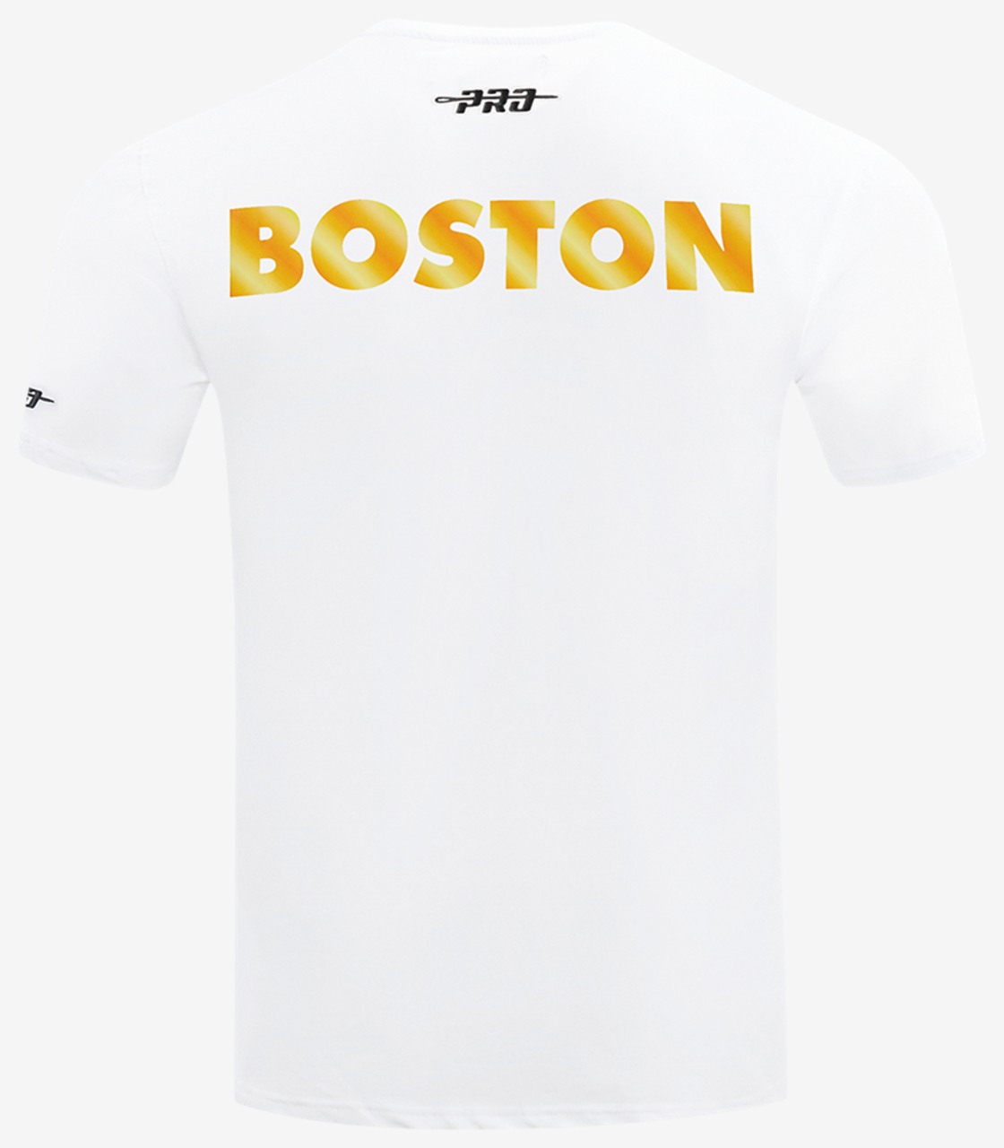 Pro Standard Celtics Gold Hoops Short Sleeve Flex T-Shirt Image 2 of 7. Tap to open photo gallery.
