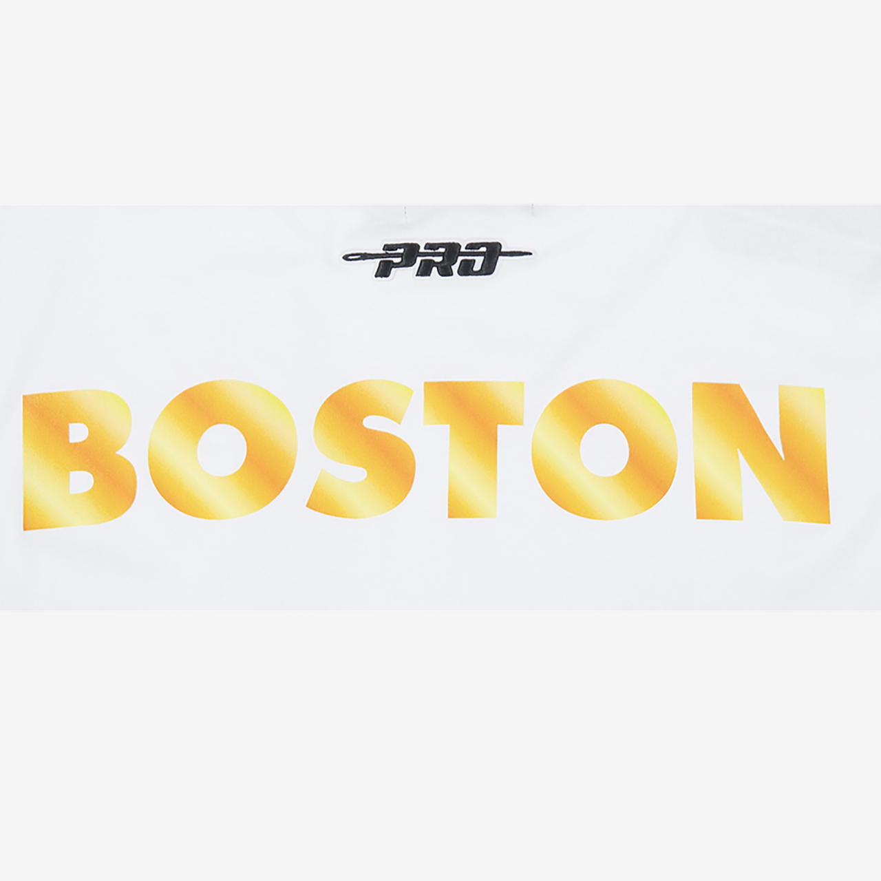 Pro Standard Celtics Gold Hoops Short Sleeve Flex T-Shirt Image 6 of 7. Tap to open photo gallery.