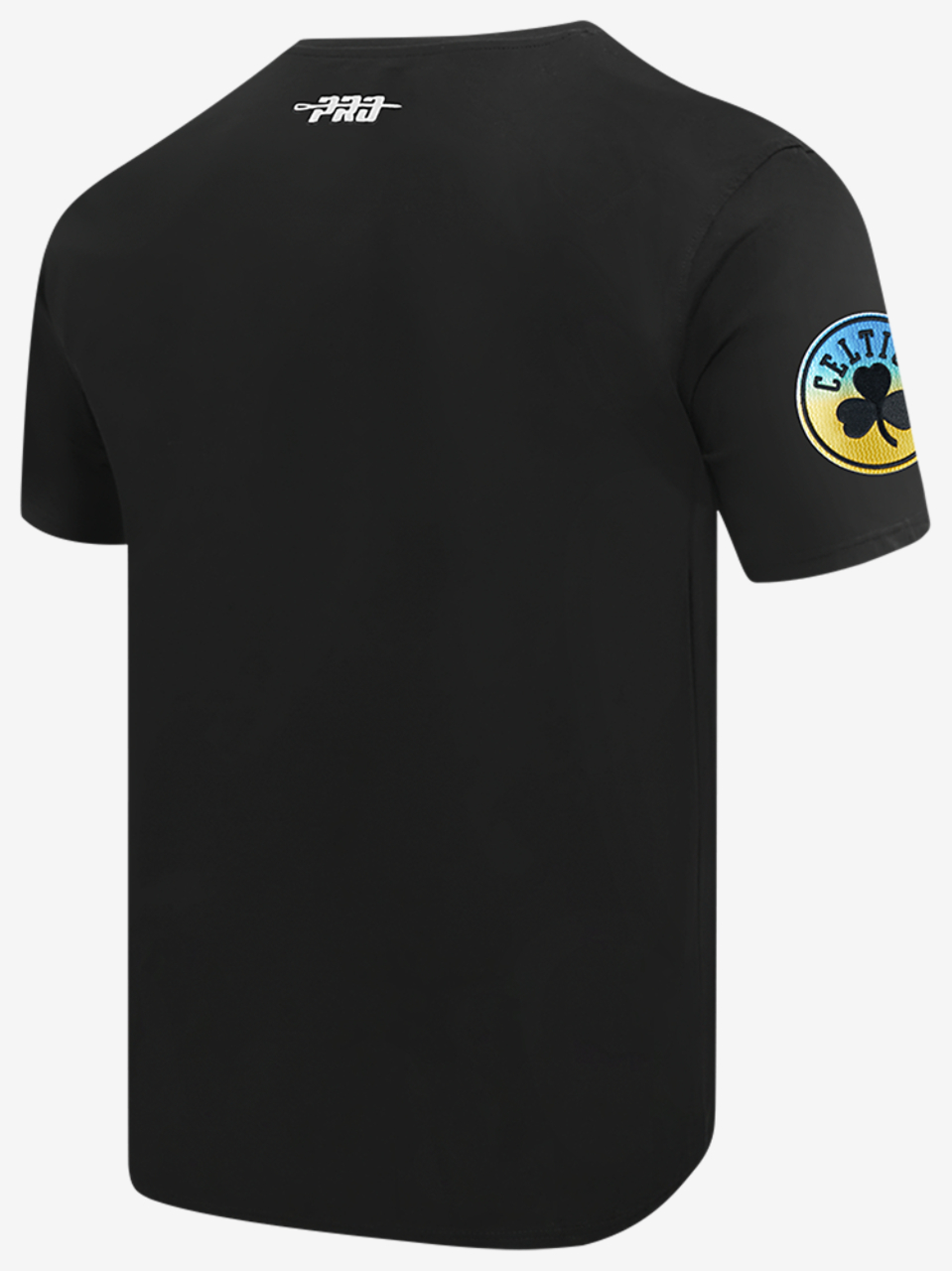 Pro Standard Boston Celtics Electric Blue S/S Flex T-Shirt Image 4 of 8. Tap to open photo gallery.