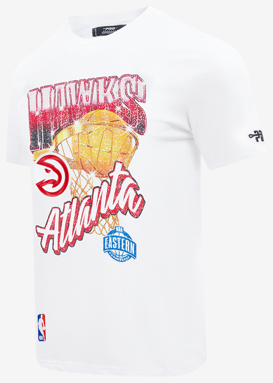 Pro Standard Hawks Gold Hoops Short Sleeve Flex T-Shirt Image 3 of 7. Tap to open photo gallery.