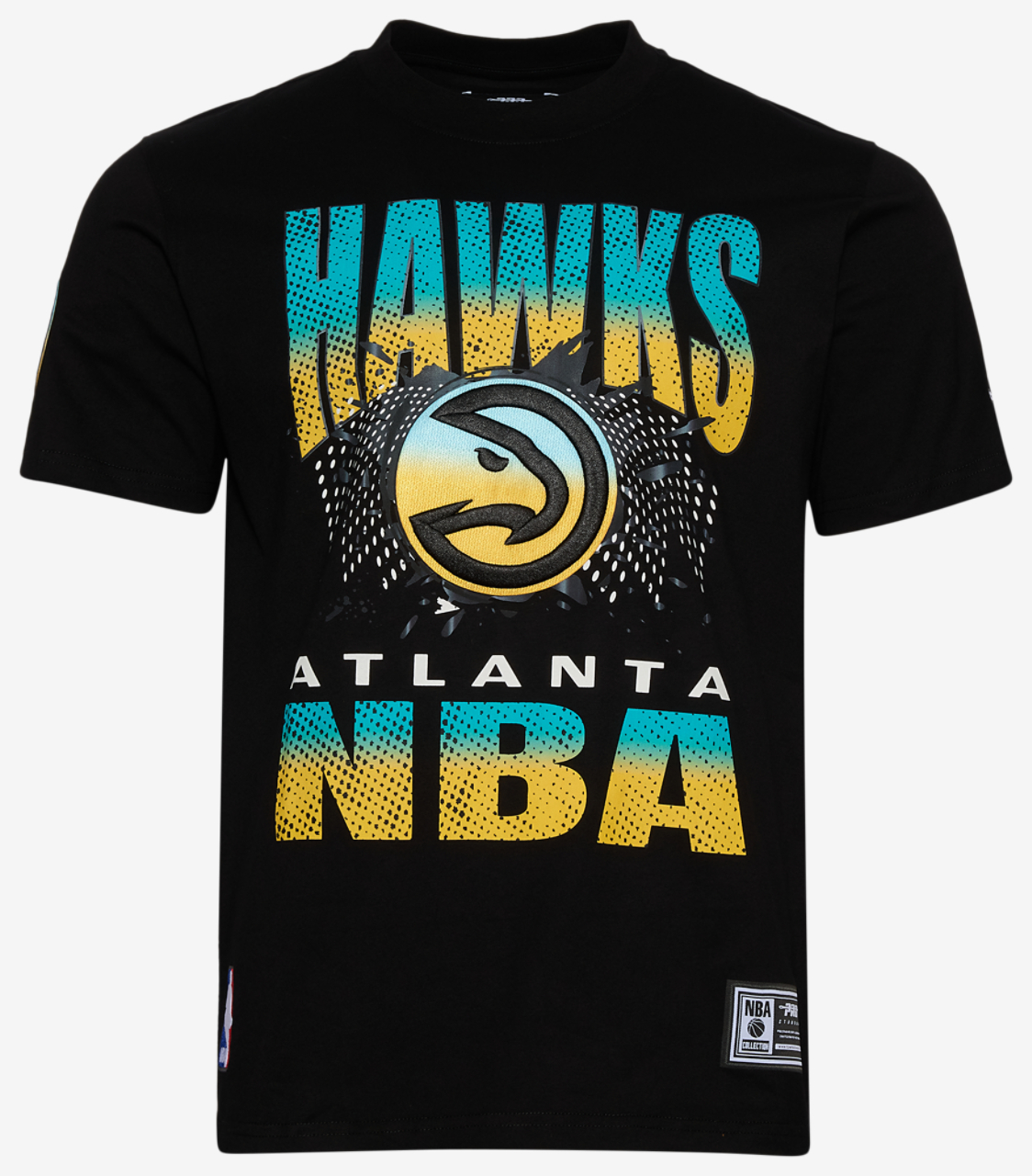 Pro Standard Atlanta Hawks Electric Blue S/S Flex T-Shirt Image 1 of 4. Tap to open photo gallery.