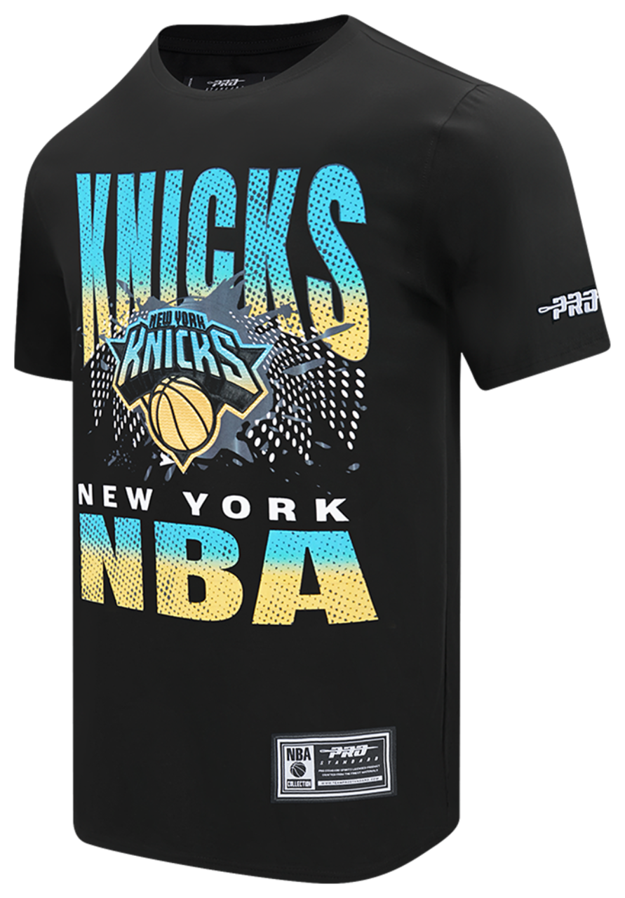 Pro Standard New York Knicks Electric Blue S/S Flex T-Shirt Image 3 of 6. Tap to open photo gallery.