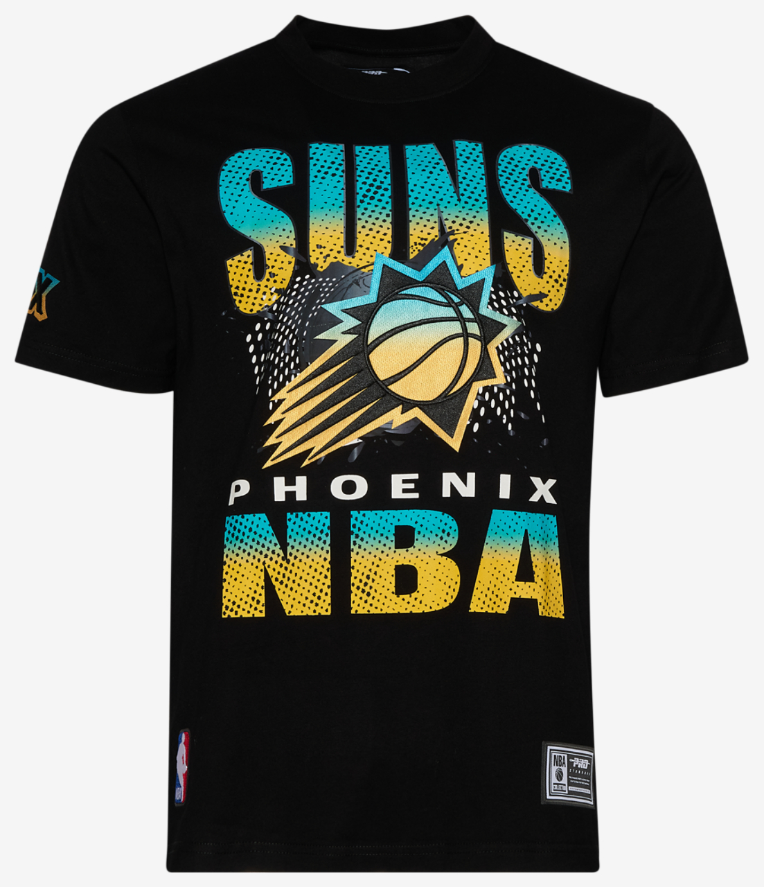 Pro Standard Phoenix Suns Electric Blue S/S Flex T-Shirt Image 1 of 4. Tap to open photo gallery.