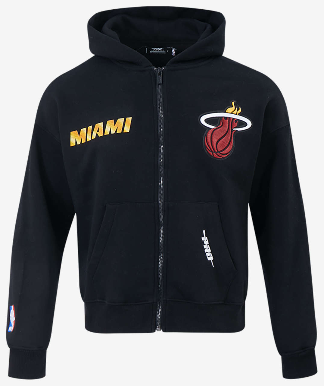 Pro Standard Heat Gold Hoops Pro Full-Zip Hoodie Image 1 of 7. Tap to open photo gallery.