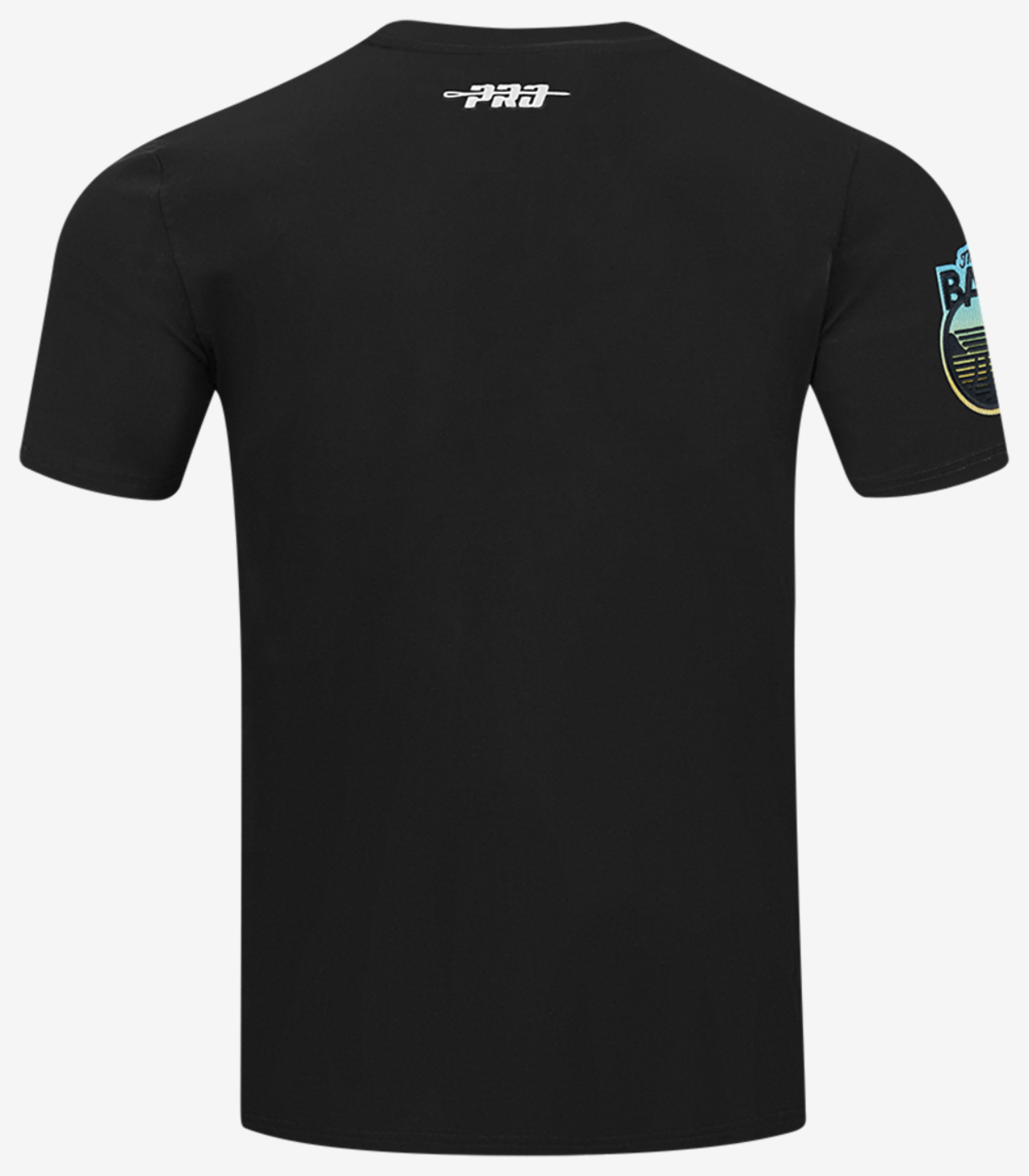 Pro Standard GSW Electric Blue S/S Flex T-Shirt Image 2 of 8. Tap to open photo gallery.