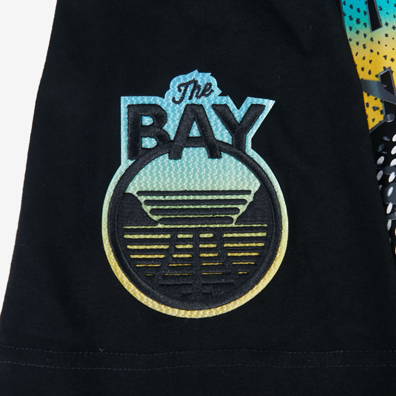 Pro Standard GSW Electric Blue S/S Flex T-Shirt Image 8 of 8. Tap to open photo gallery.