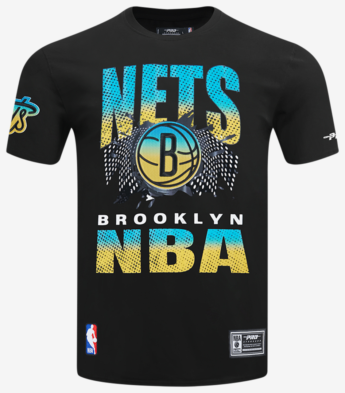 Pro Standard Brooklyn Nets Electric Blue S/S Flex T-Shirt Image 1 of 8. Tap to open photo gallery.