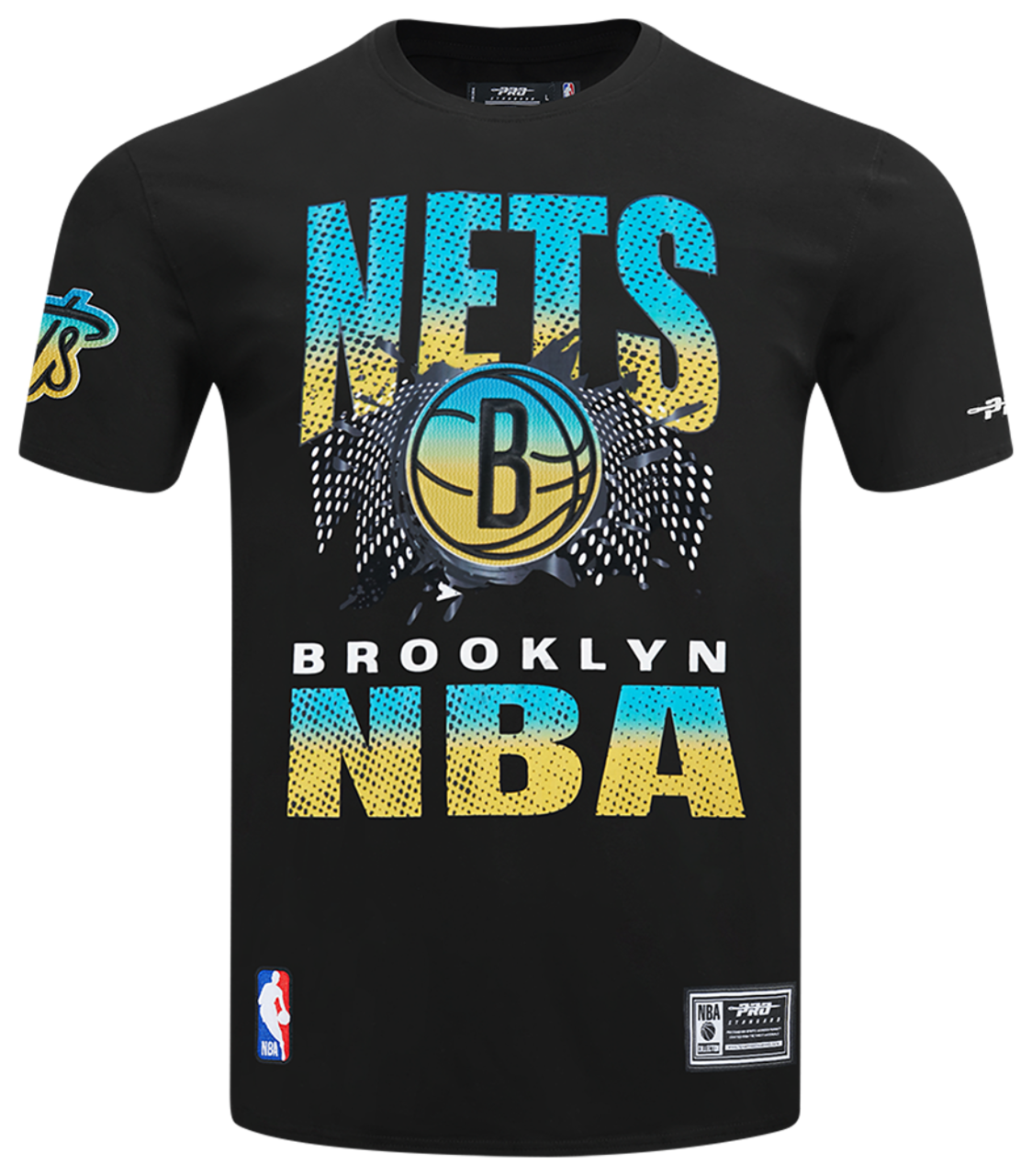 Pro Standard Brooklyn Nets Electric Blue S/S Flex T-Shirt Image 1 of 8. Tap to open photo gallery.