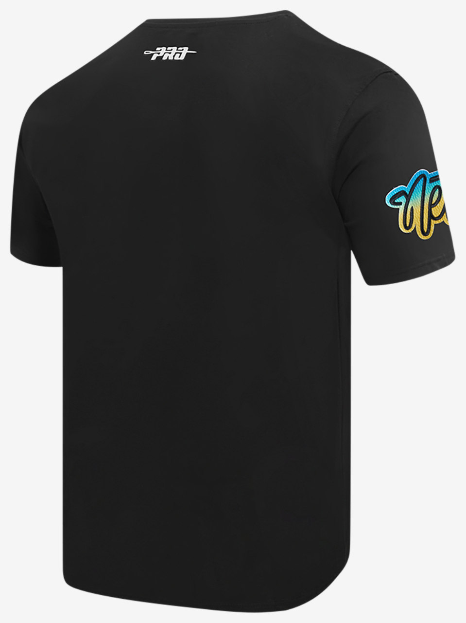 Pro Standard Brooklyn Nets Electric Blue S/S Flex T-Shirt Image 4 of 8. Tap to open photo gallery.