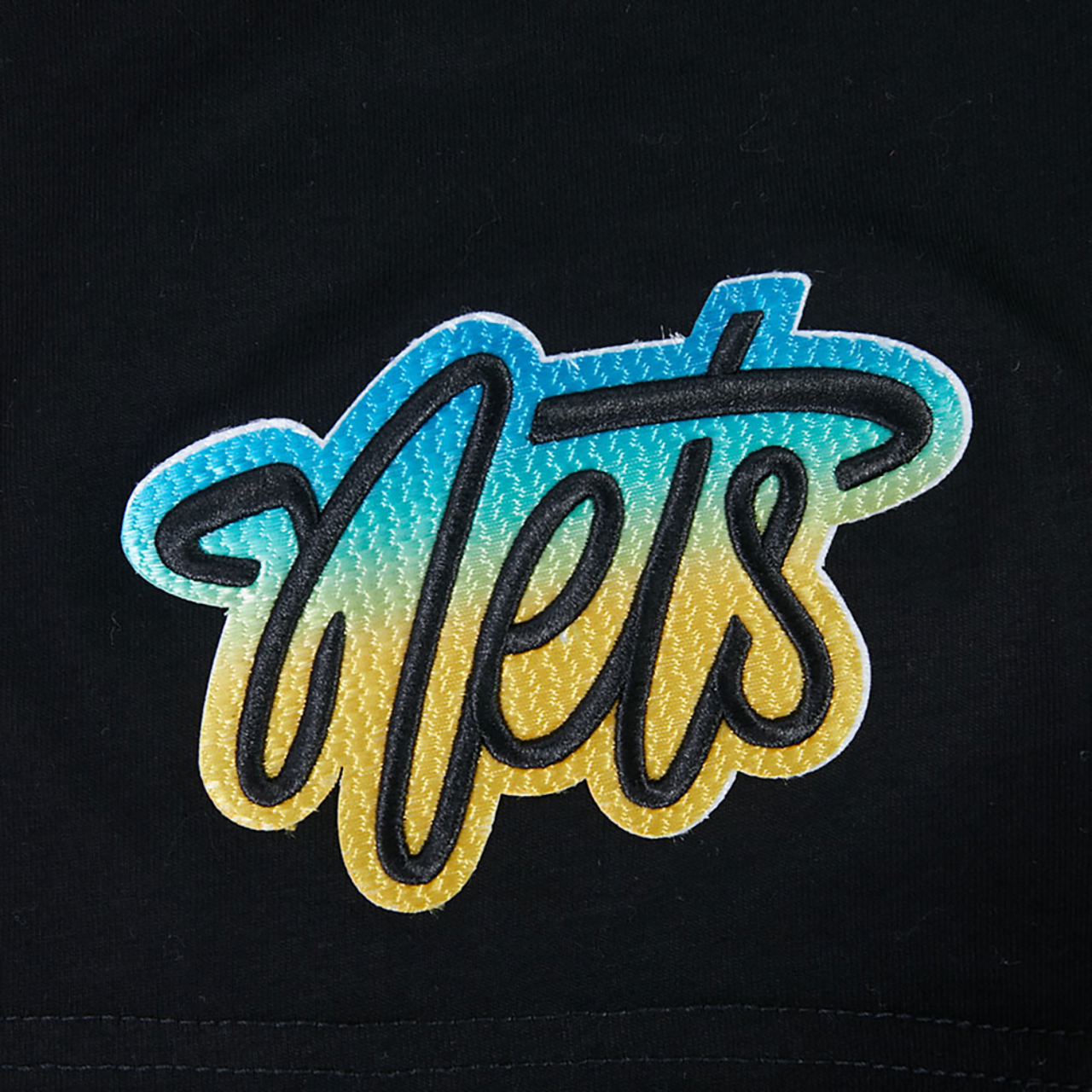 Pro Standard Brooklyn Nets Electric Blue S/S Flex T-Shirt Image 6 of 8. Tap to open photo gallery.