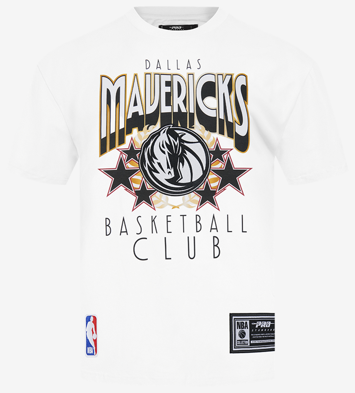 Pro Standard Mavericks Empire Pro Drop Shoulder T-Shirt Image 1 of 8. Tap to open photo gallery.