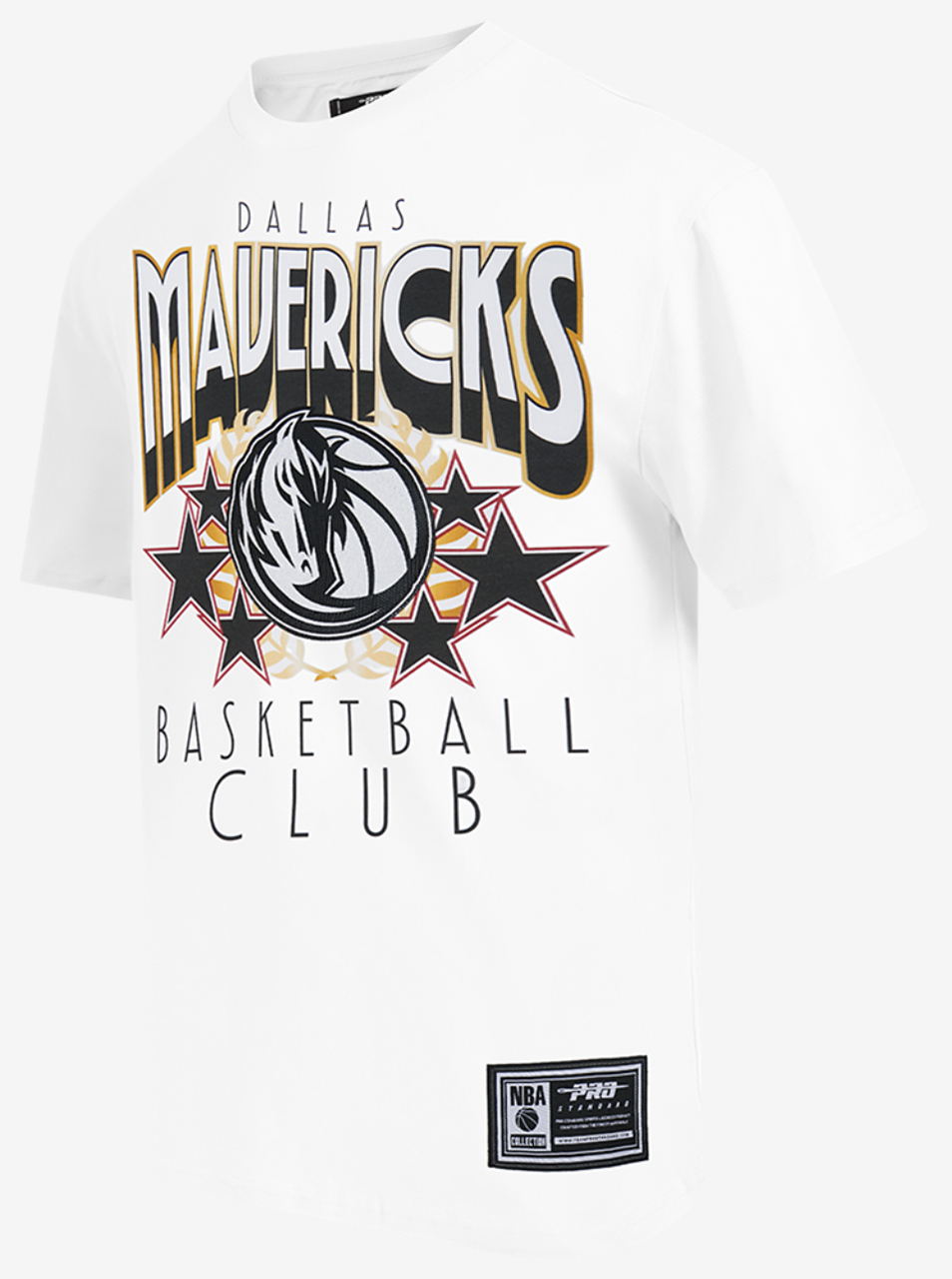 Pro Standard Mavericks Empire Pro Drop Shoulder T-Shirt Image 3 of 8. Tap to open photo gallery.