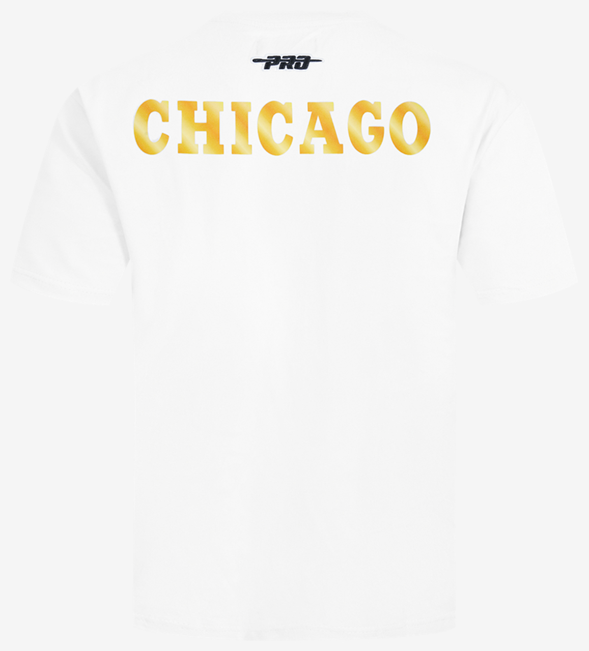 Pro Standard Bulls Gold Hoops Short Sleeve Flex T-Shirt Image 2 of 7. Tap to open photo gallery.