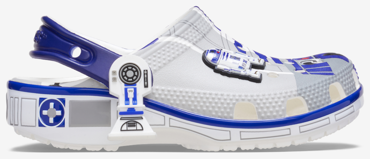 Crocs Star Wars R2D2 Classic Clogs Image 1 of 7. Tap to open photo gallery.