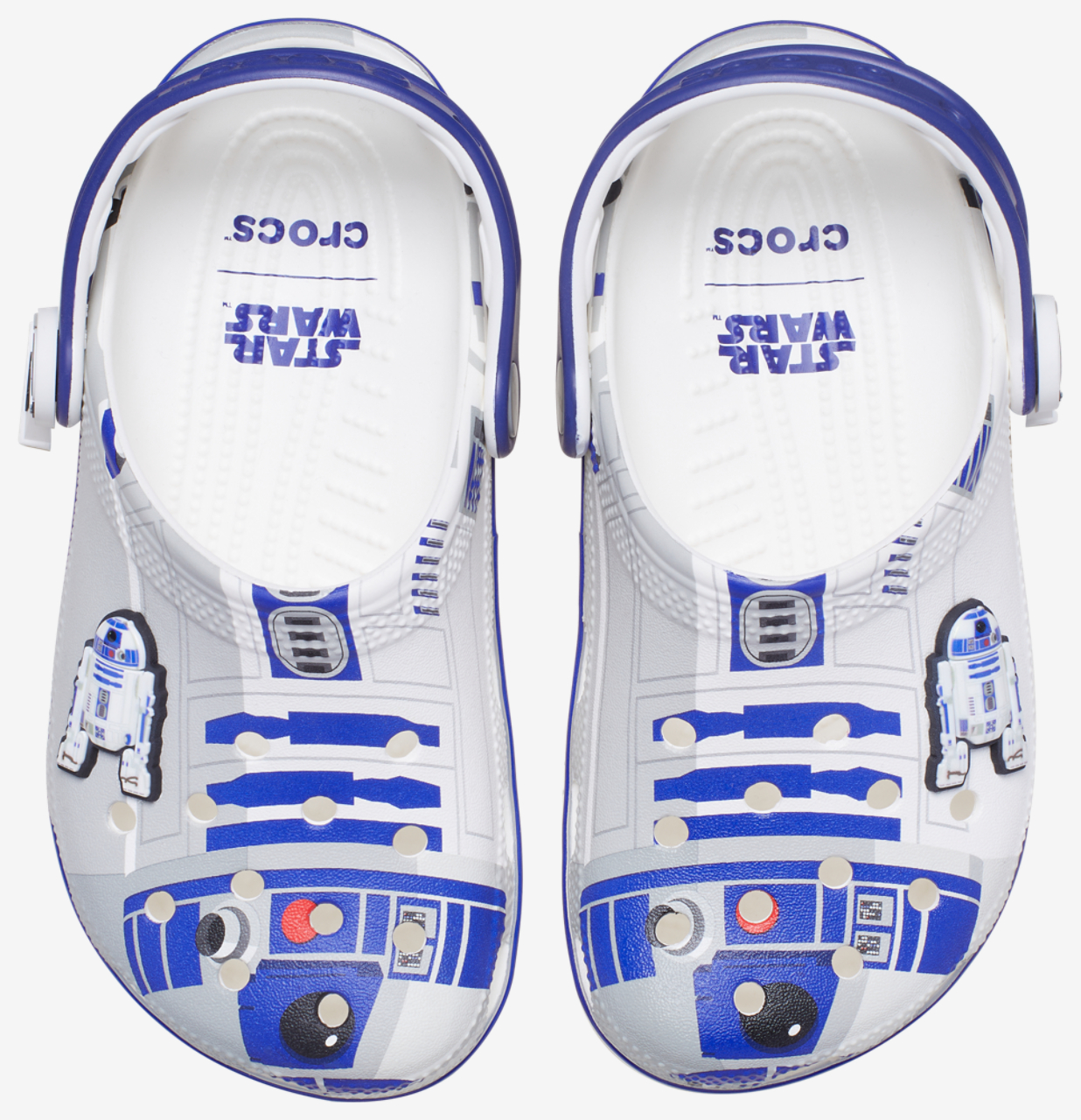 Crocs Star Wars R2D2 Classic Clogs Image 4 of 7. Tap to open photo gallery.