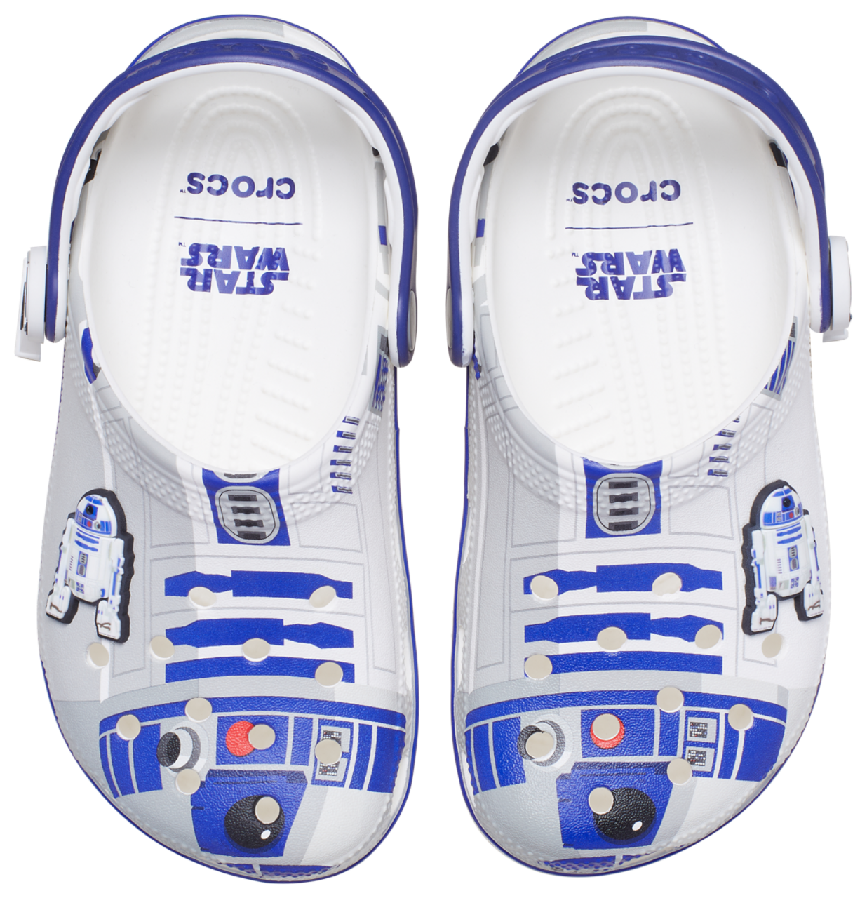 Crocs Star Wars R2D2 Classic Clogs Image 4 of 7. Tap to open photo gallery.