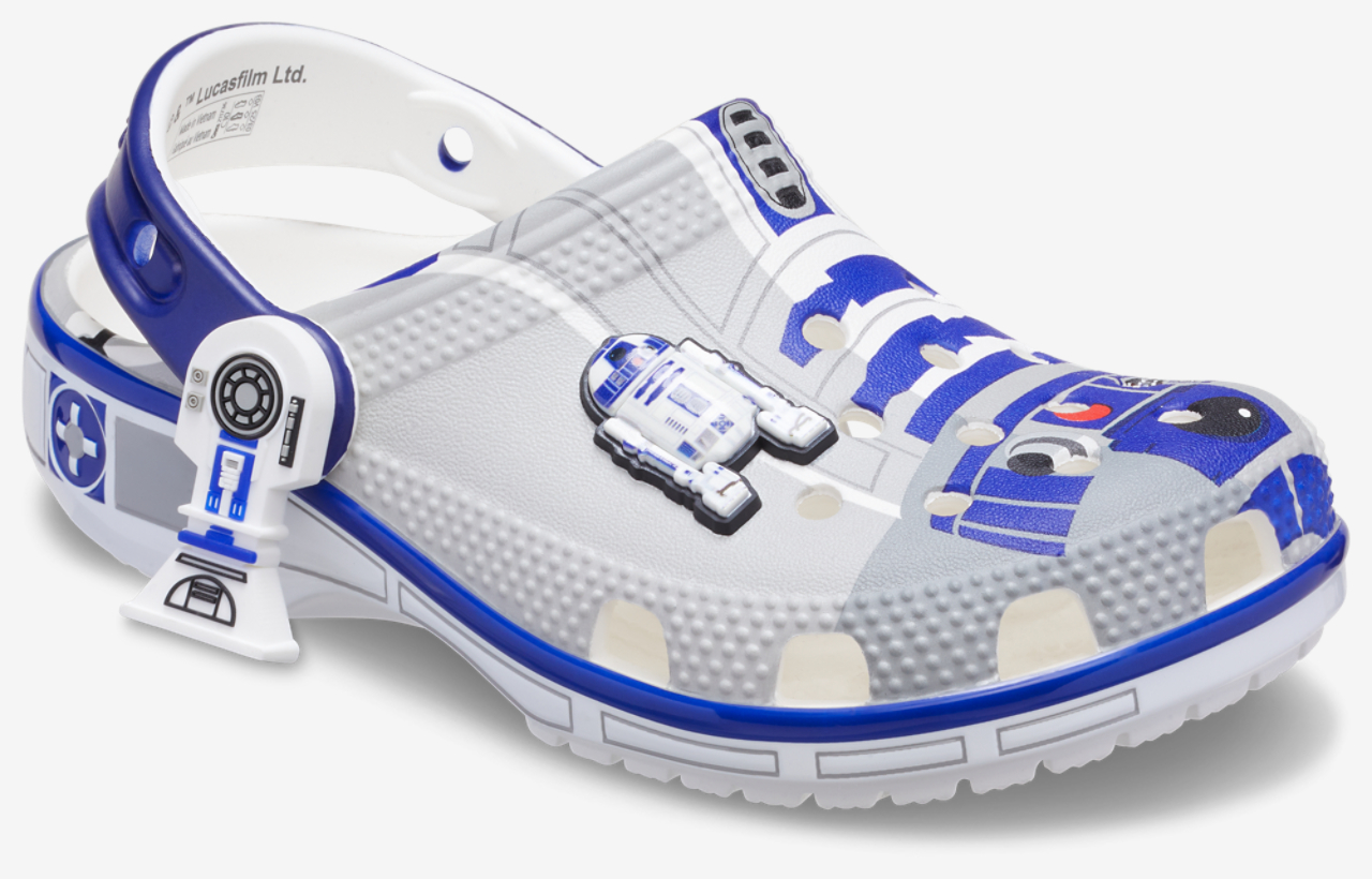 Crocs Star Wars R2D2 Classic Clogs Image 6 of 7. Tap to open photo gallery.