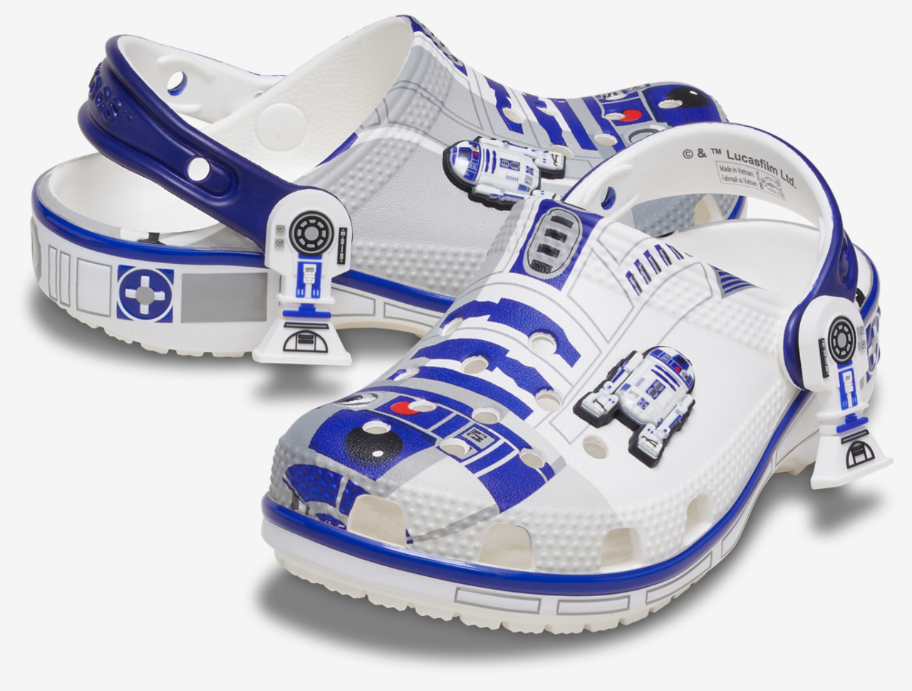 Crocs Star Wars R2D2 Classic Clogs Image 7 of 7. Tap to open photo gallery.