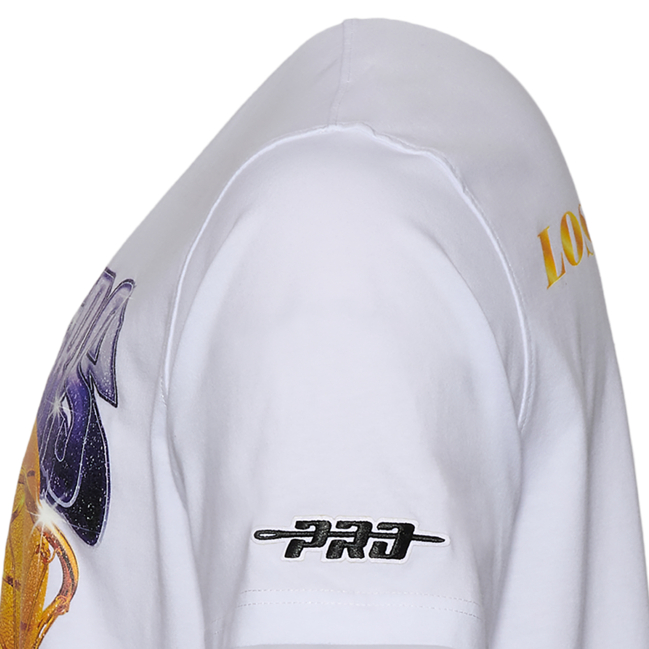 Pro Standard Lakers Gold Hoops Short Sleeve Flex T-Shirt - Men's