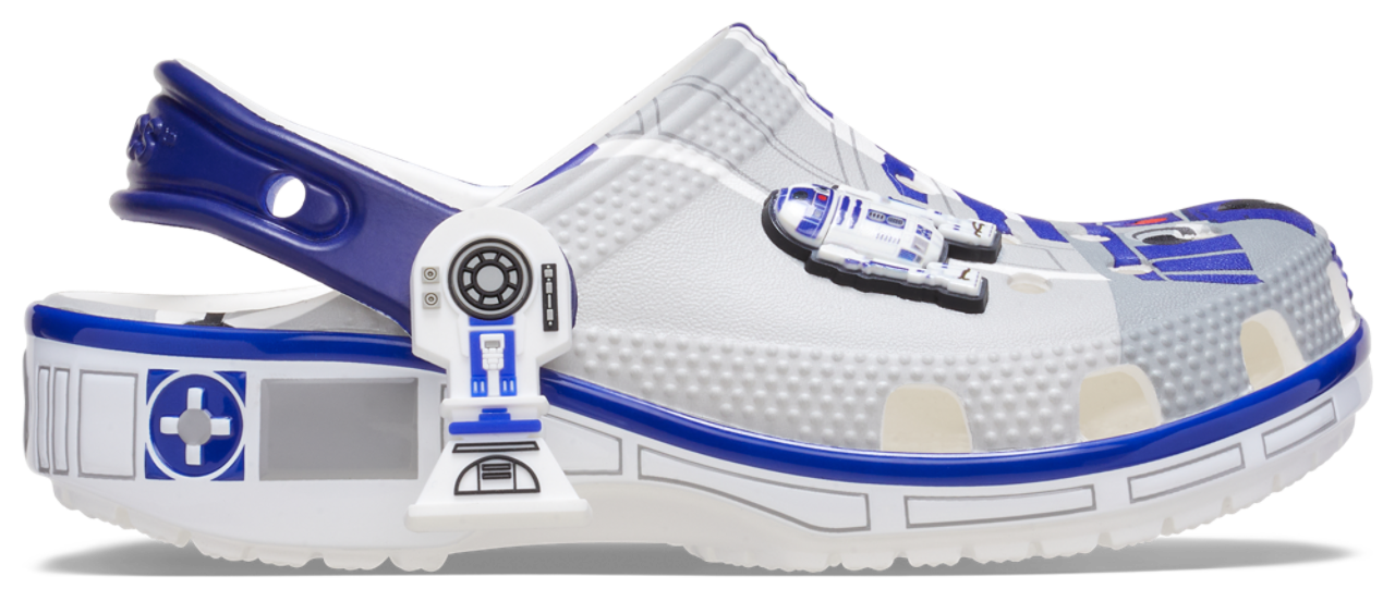 Crocs Star Wars R2D2 Classic Clogs Image 1 of 7. Tap to open photo gallery.
