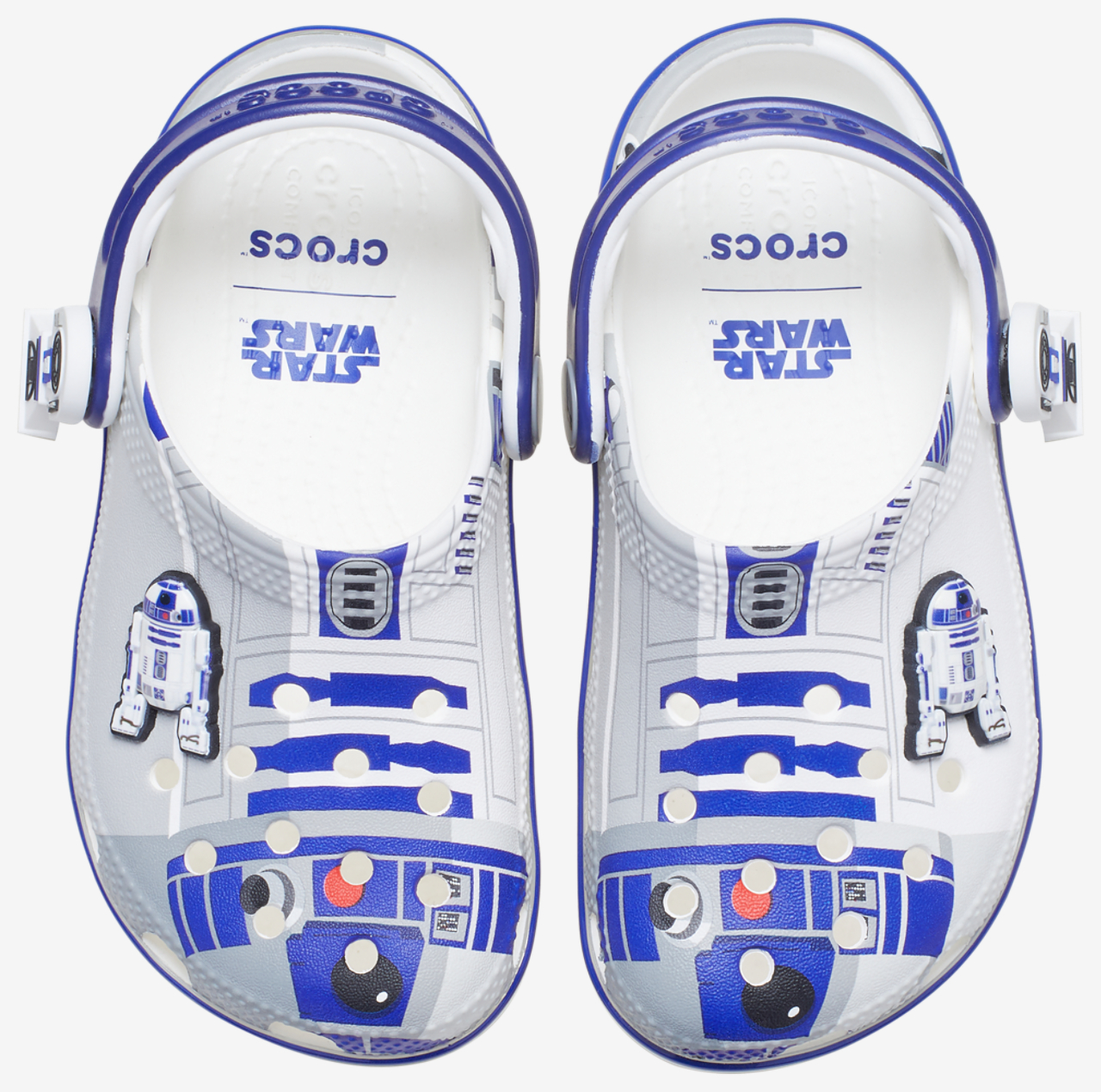 Crocs Star Wars R2D2 Classic Clogs Image 4 of 7. Tap to open photo gallery.