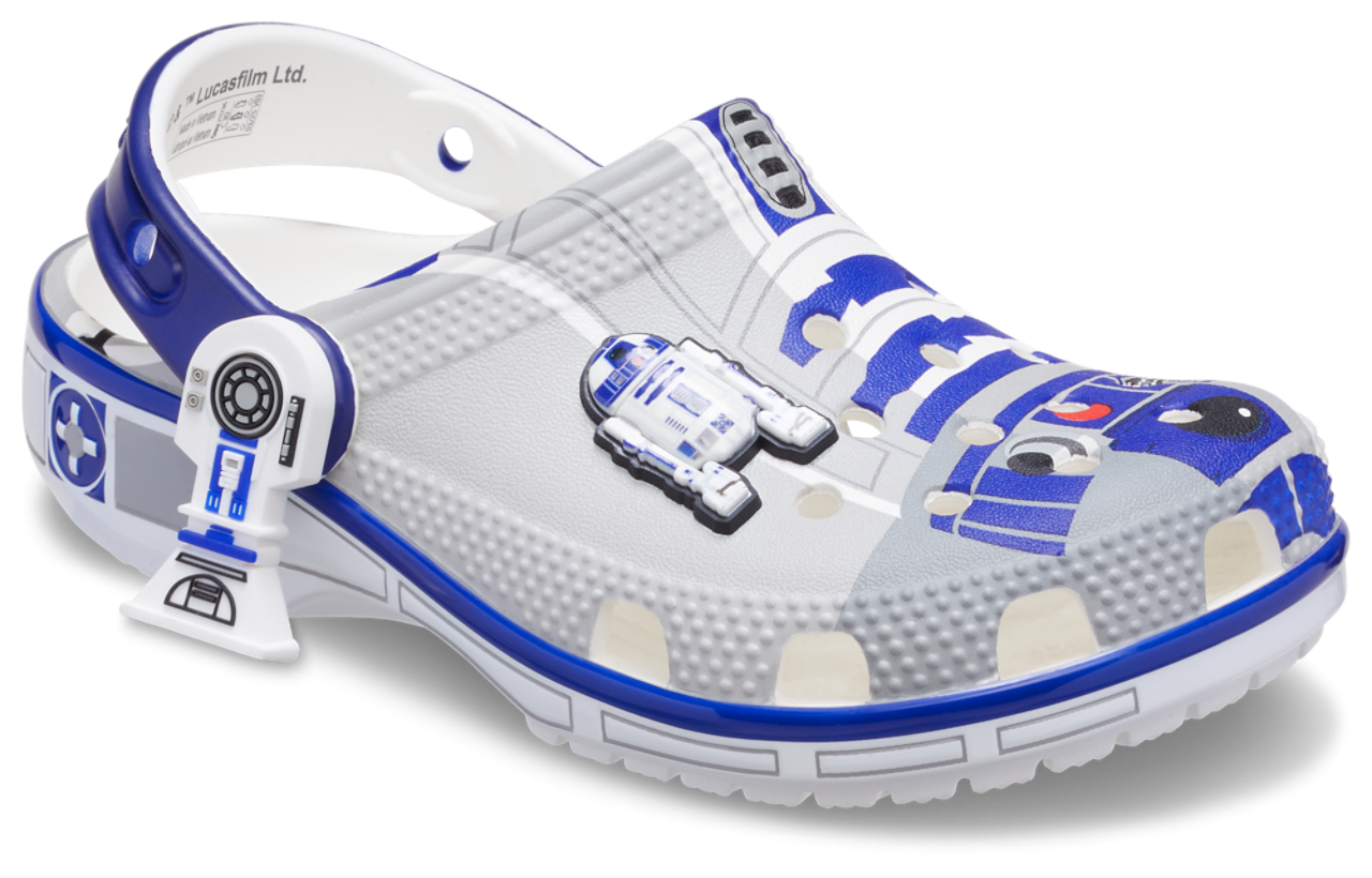 Crocs Star Wars R2D2 Classic Clogs Image 6 of 7. Tap to open photo gallery.