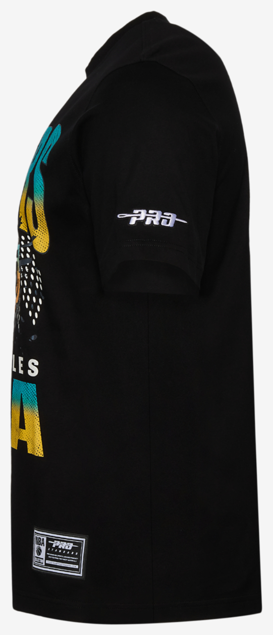 Pro Standard LA Lakers Electric Blue S/S Flex T-Shirt Image 3 of 4. Tap to open photo gallery.