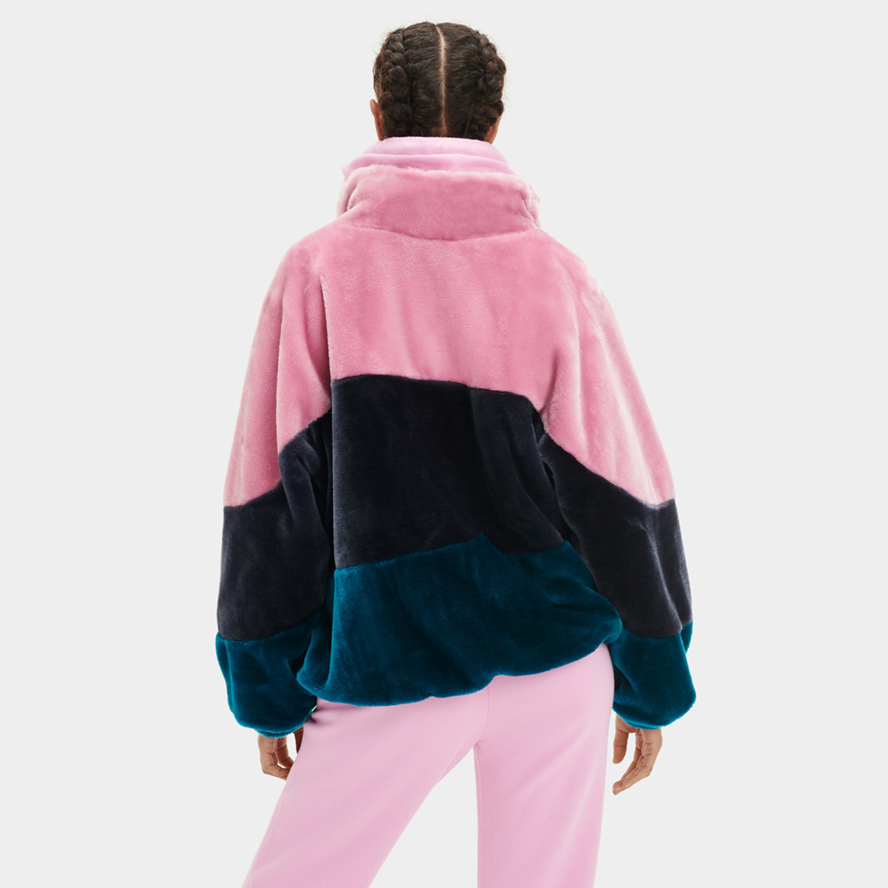 UGG Elaina Faux Fur Jacket Image 3 of 5. Tap to open photo gallery.