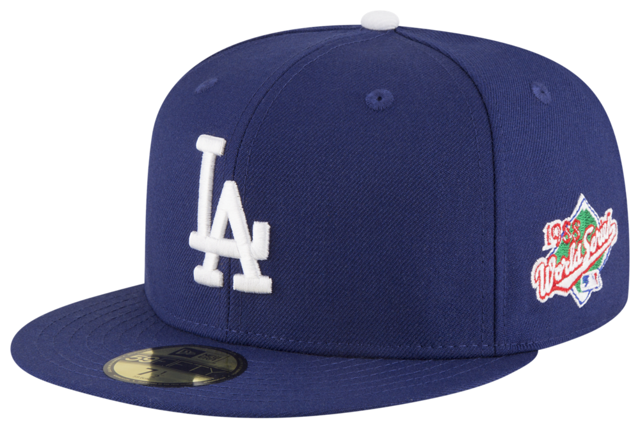 New Era MLB 59Fifty World Series Side Patch Cap Image 2 of 7. Tap to open photo gallery.