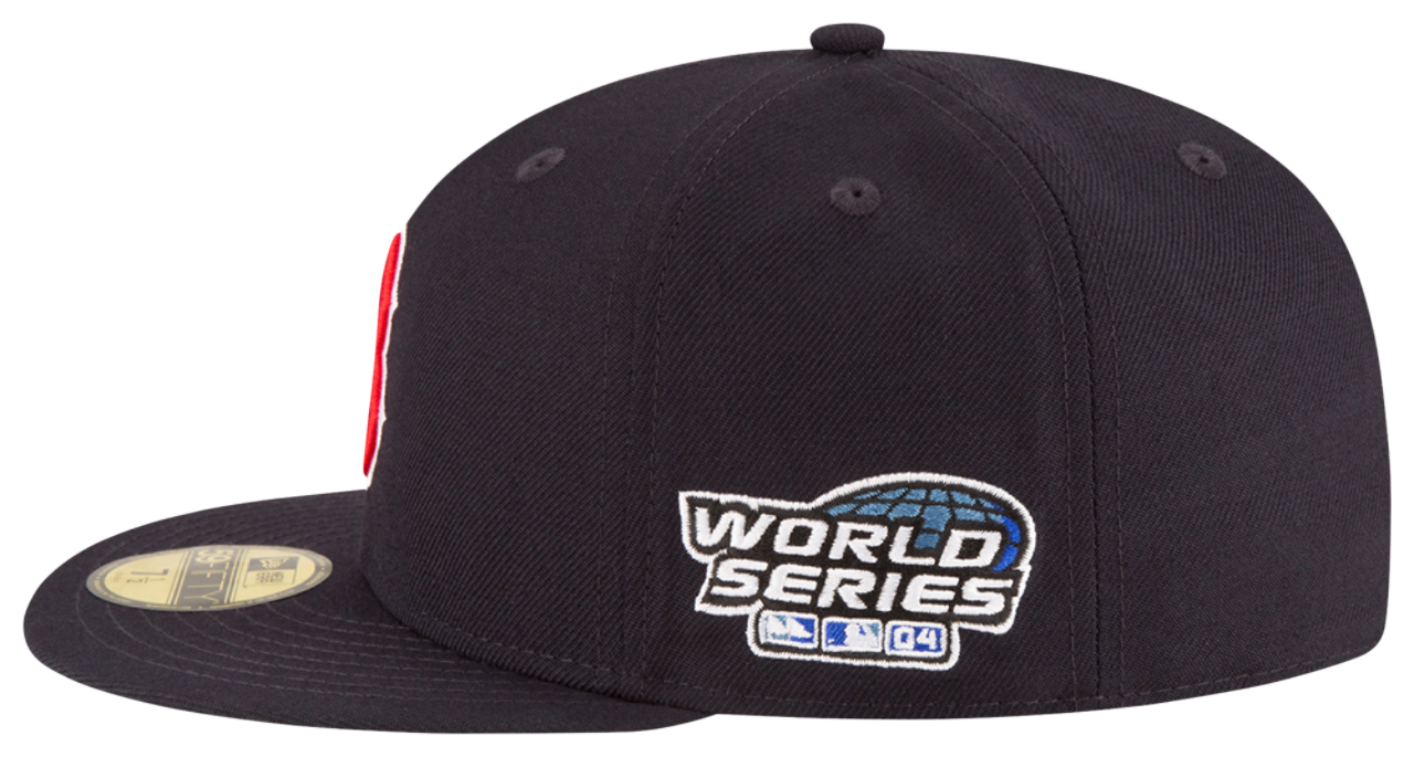 New Era MLB 59Fifty World Series Side Patch Cap Image 5 of 6. Tap to open photo gallery.