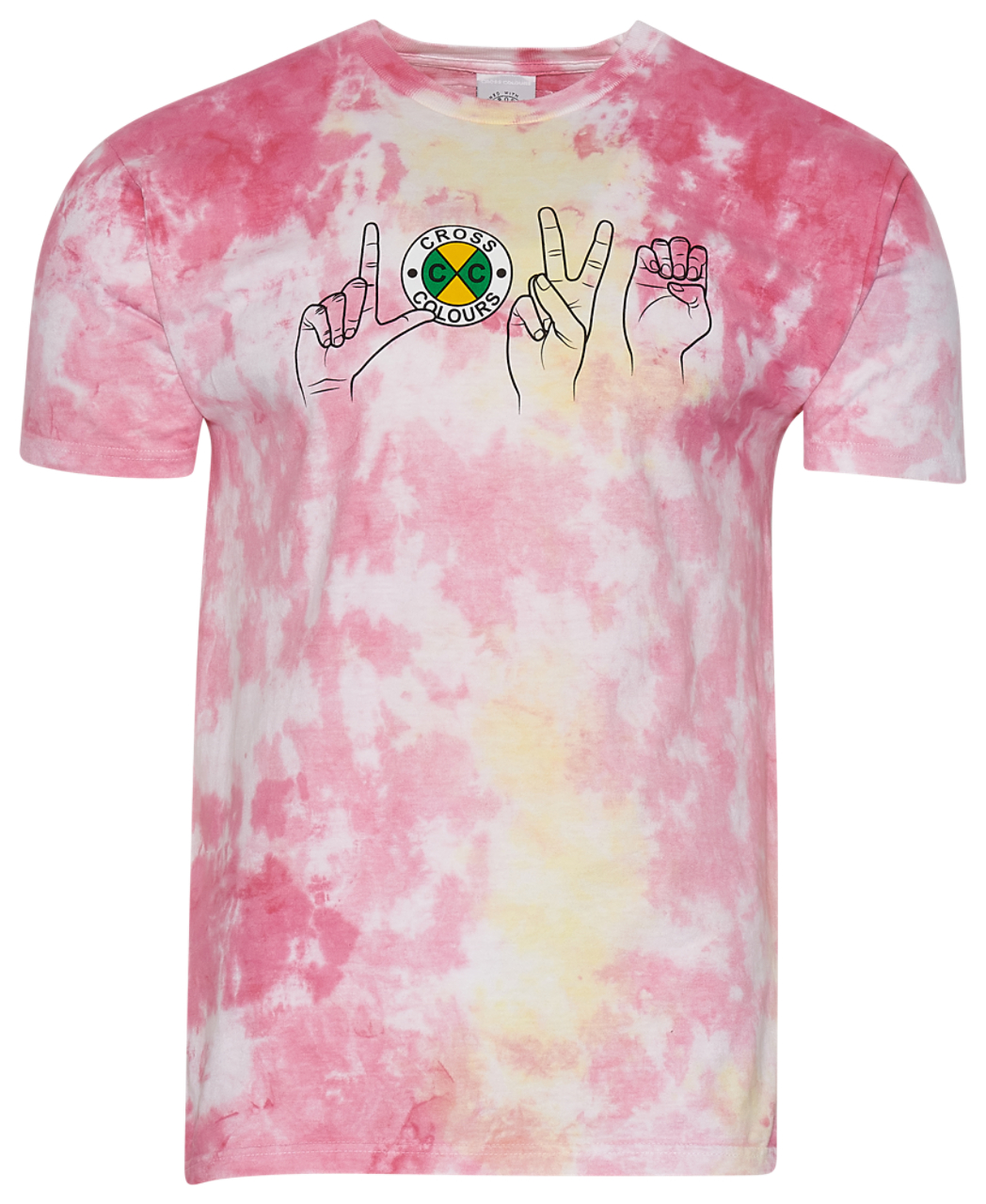 Cross Colours Love Hands Tee Image 1 of 2. Tap to open photo gallery.