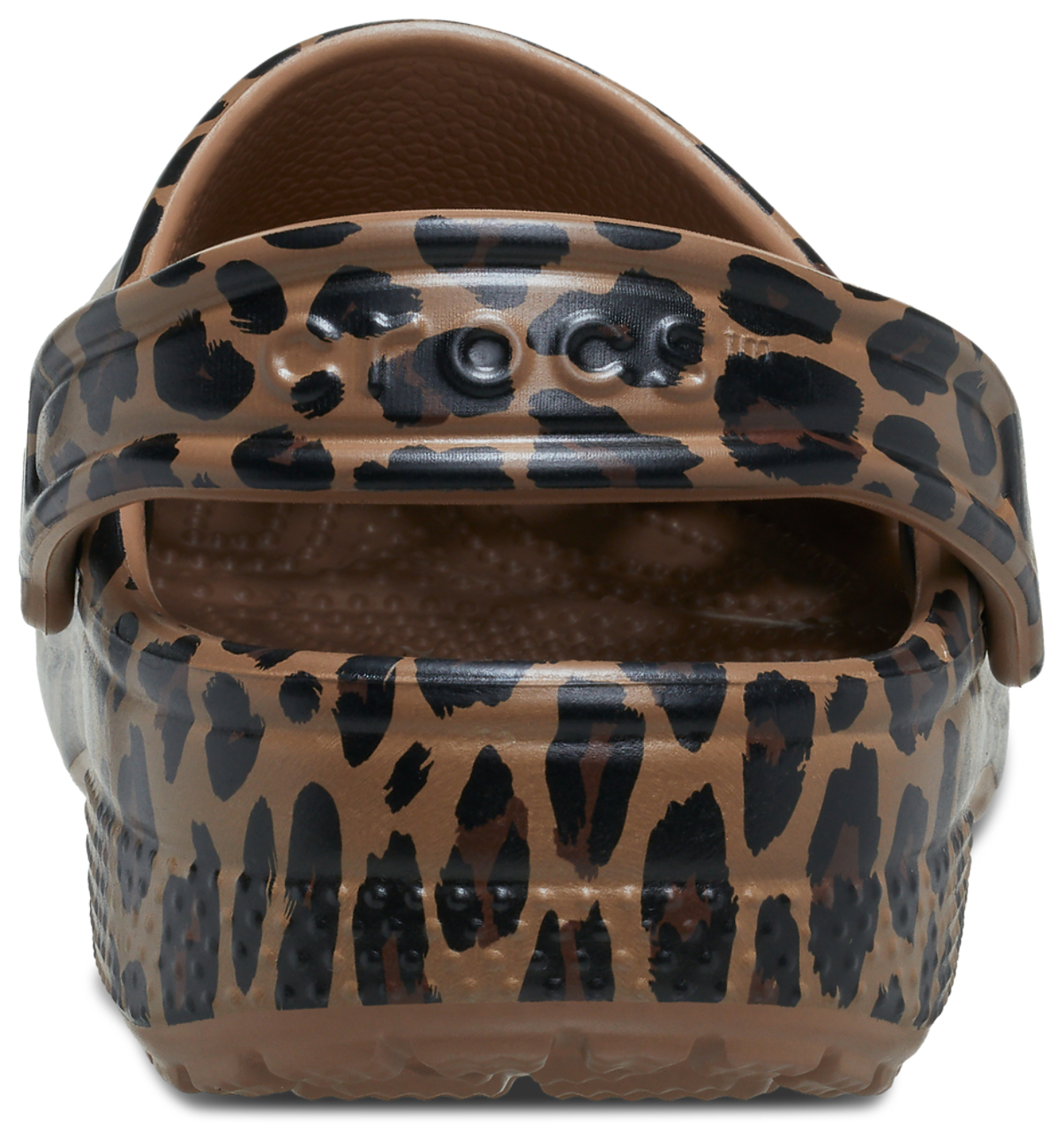 Crocs Leopard Classic Clogs Image 2 of 4. Tap to open photo gallery.