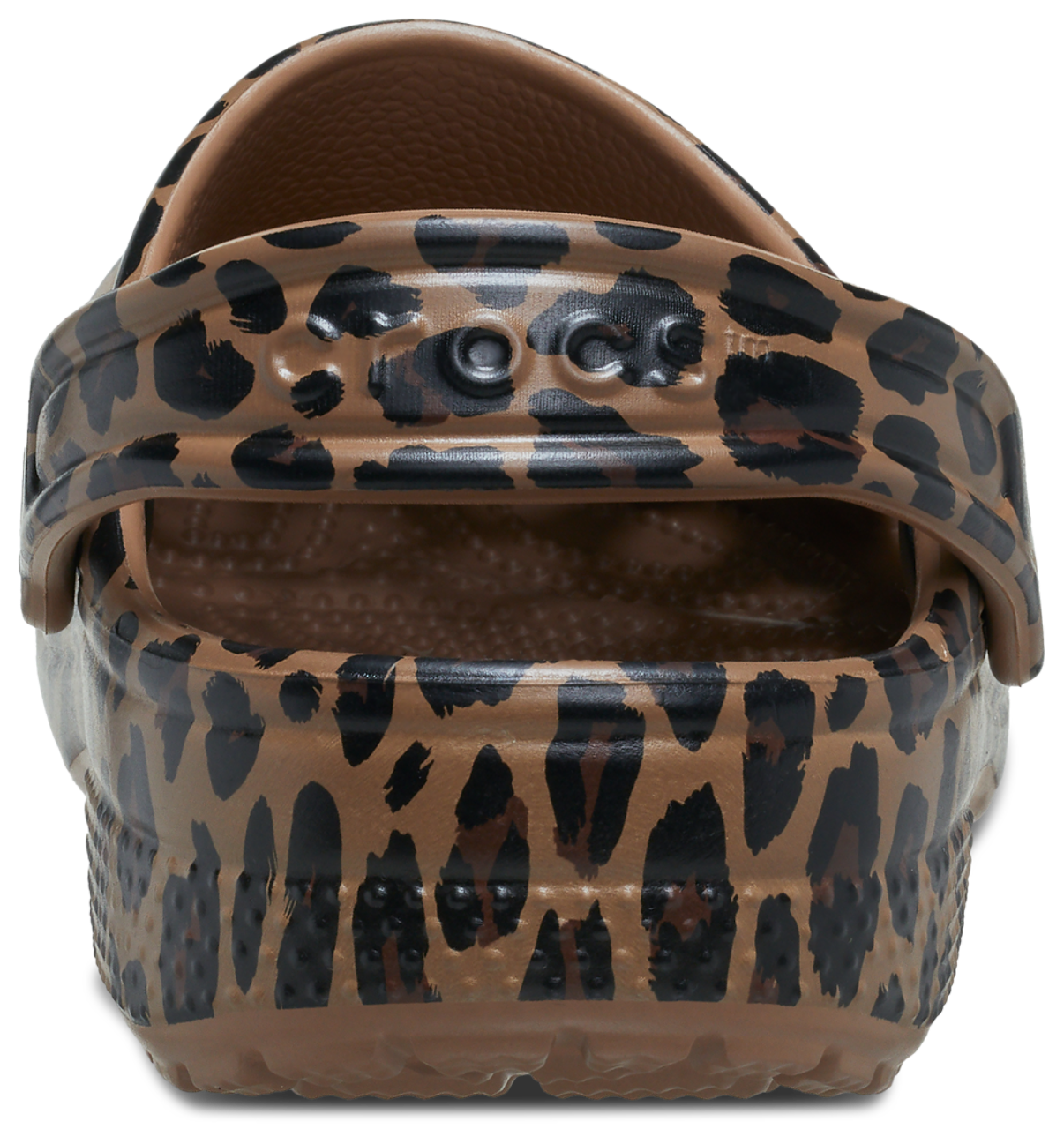 Crocs Leopard Classic Clogs Image 2 of 4. Tap to open photo gallery.
