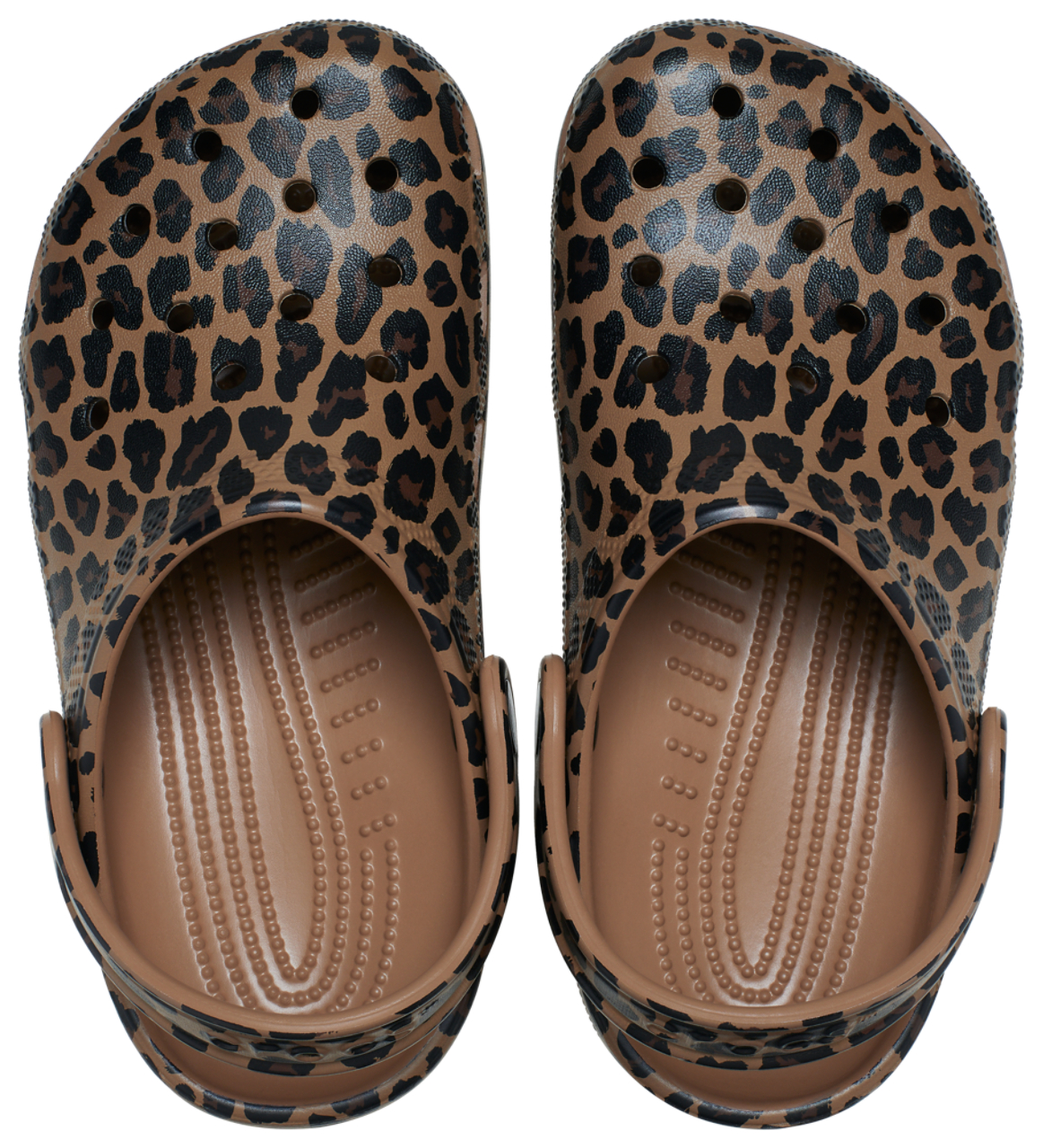 Crocs Leopard Classic Clogs Image 3 of 4. Tap to open photo gallery.