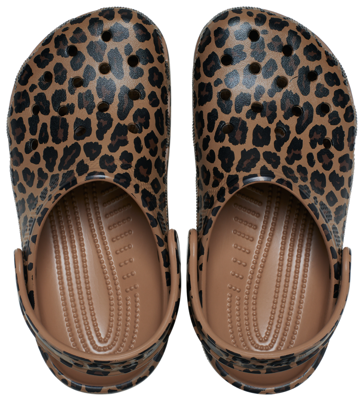 Crocs Leopard Classic Clogs Image 3 of 4. Tap to open photo gallery.