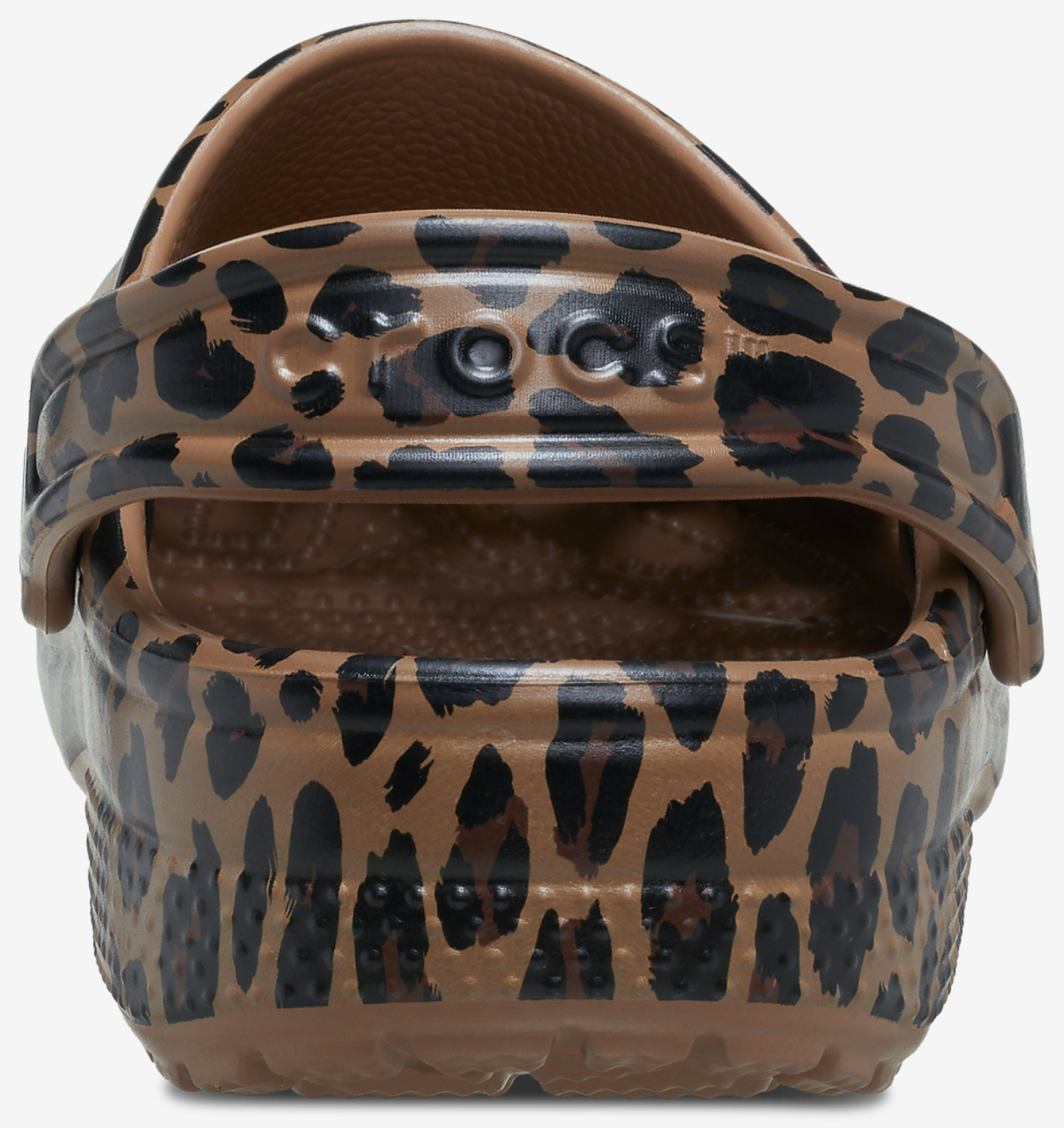 Crocs Leopard Classic Clogs Image 2 of 4. Tap to open photo gallery.