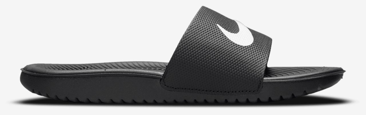 Nike Kawa Slides Image 2 of 9. Tap to open photo gallery.