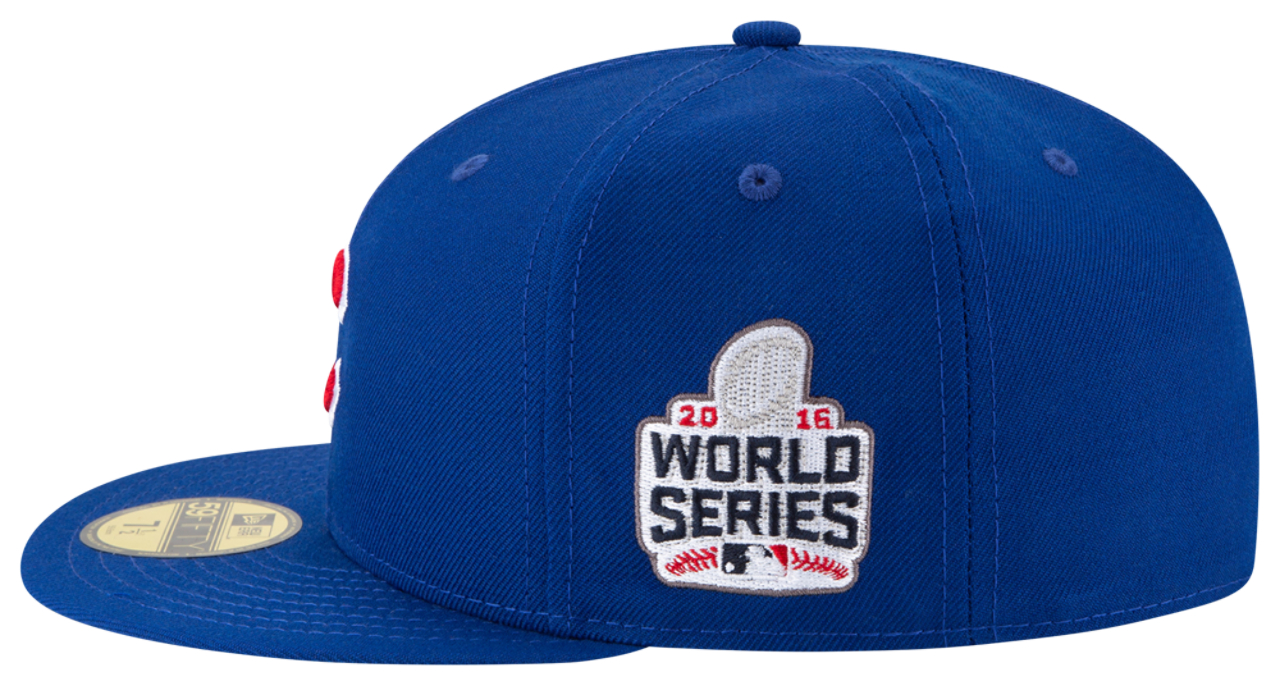 New Era MLB 2016 World Series Patch Fitted Cap Image 5 of 6. Tap to open photo gallery.