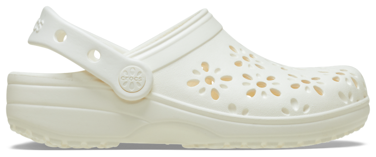 Crocs Floral Cutout Clogs Image 1 of 5. Tap to open photo gallery.