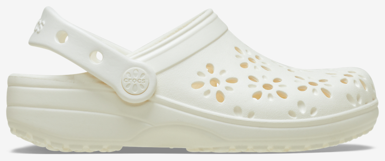 Crocs Floral Cutout Clogs Image 2 of 5. Tap to open photo gallery.