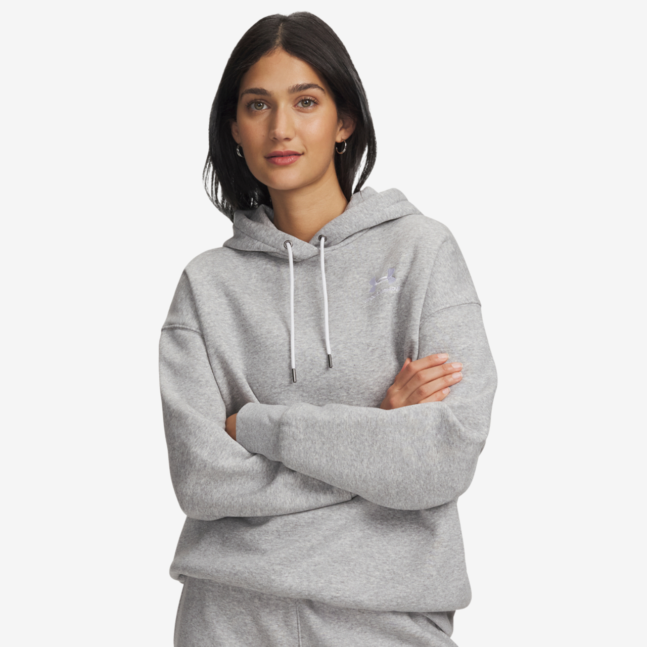 Under Armour Icon Fleece Oversized Hoodie Image 1 of 3. Tap to open photo gallery.