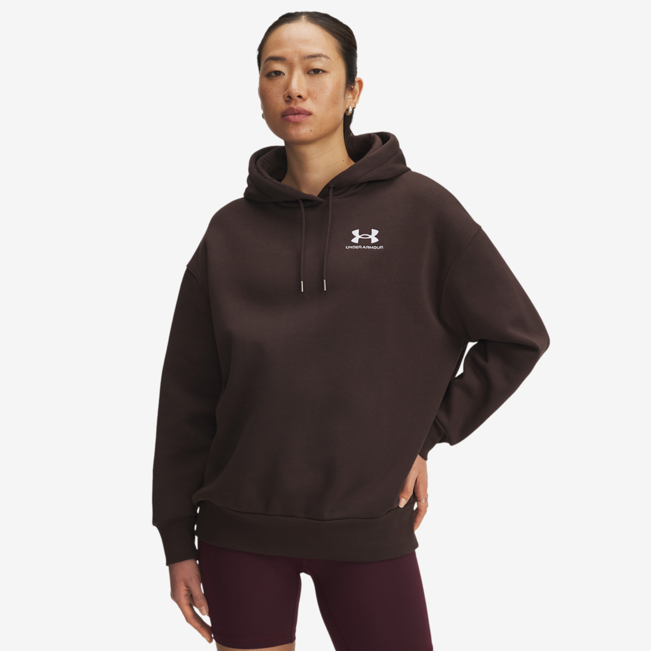 Under Armour Icon Fleece Oversized Hoodie Image 1 of 3. Tap to open photo gallery.