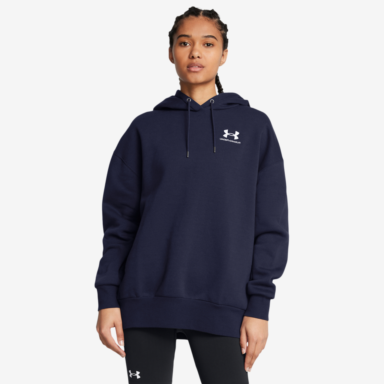 Under Armour Icon Fleece Oversized Hoodie Image 1 of 3. Tap to open photo gallery.